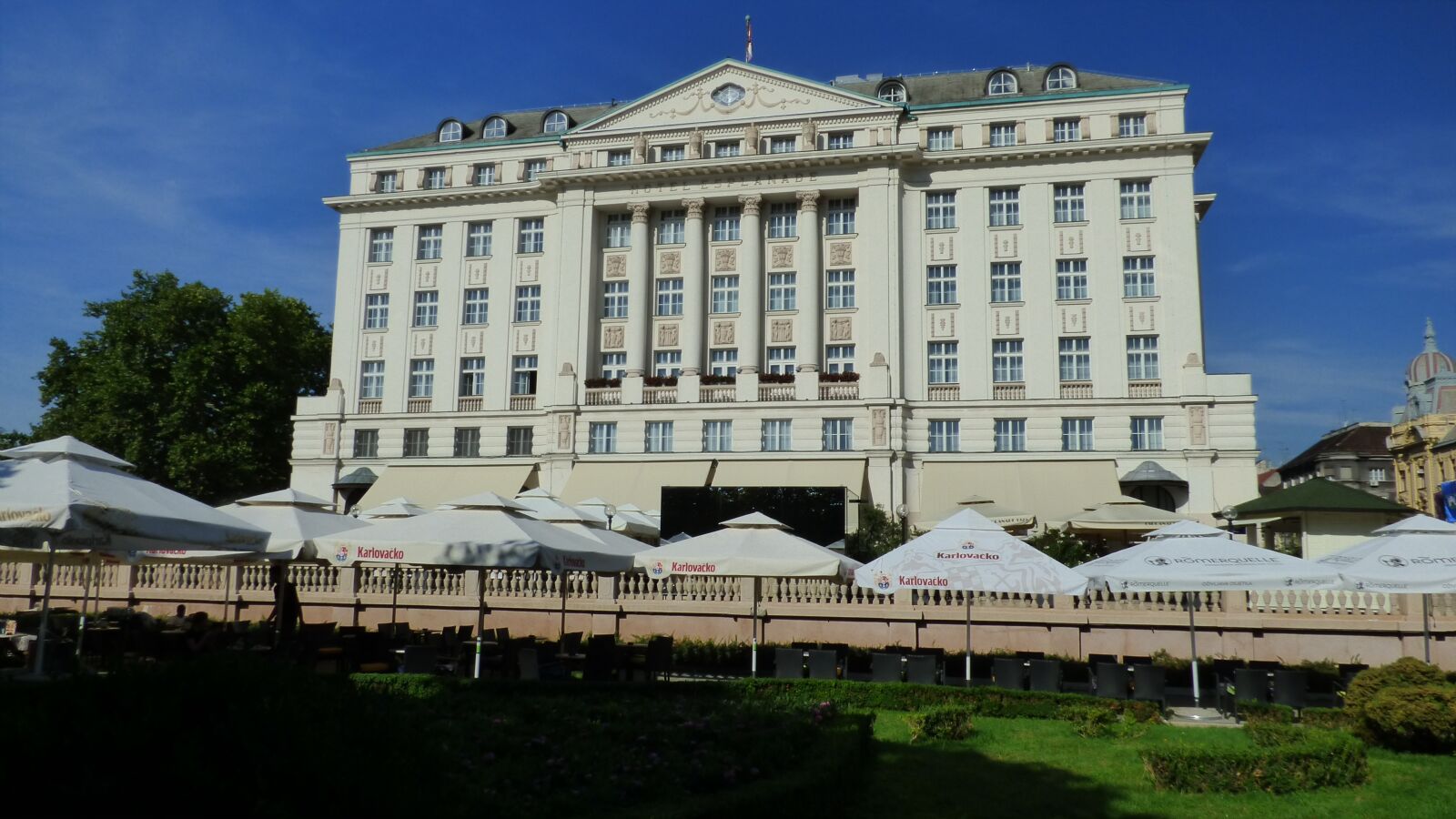 Panasonic Lumix DMC-FZ70 sample photo. Zagreb, croatia, esplanade hotel photography