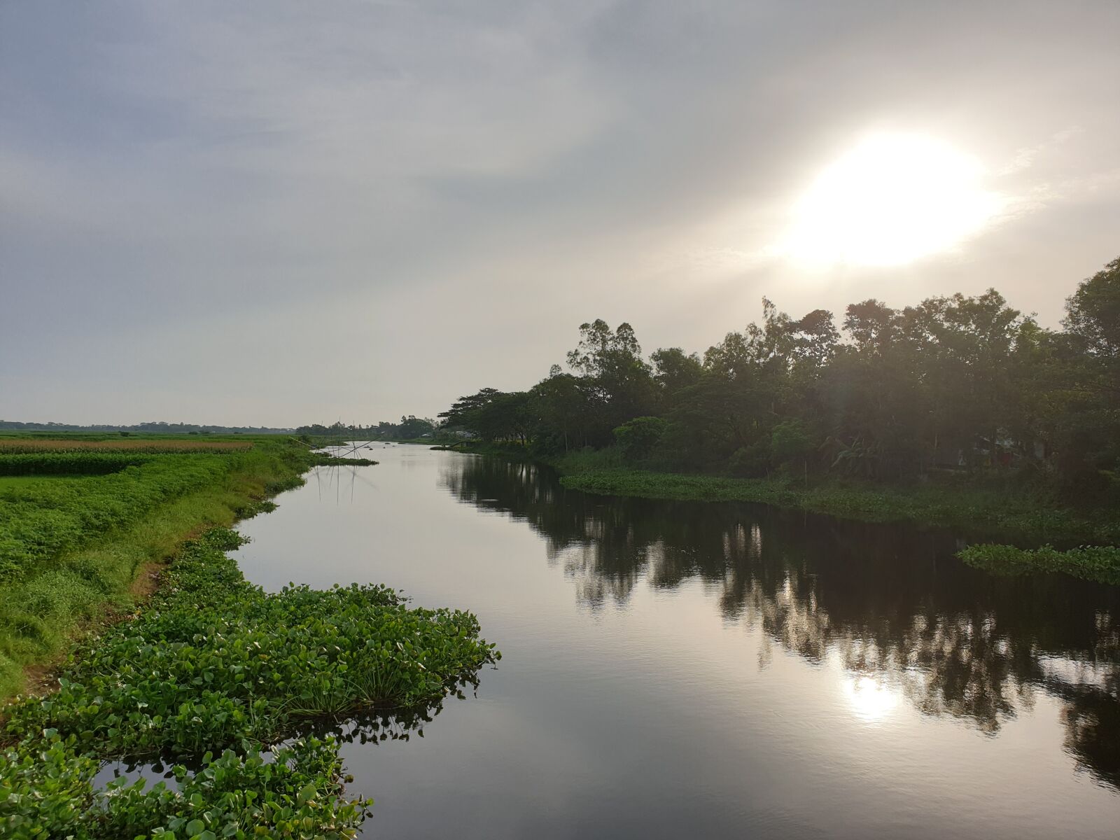 Samsung SM-N960F sample photo. Bangladesh, river, nature photography
