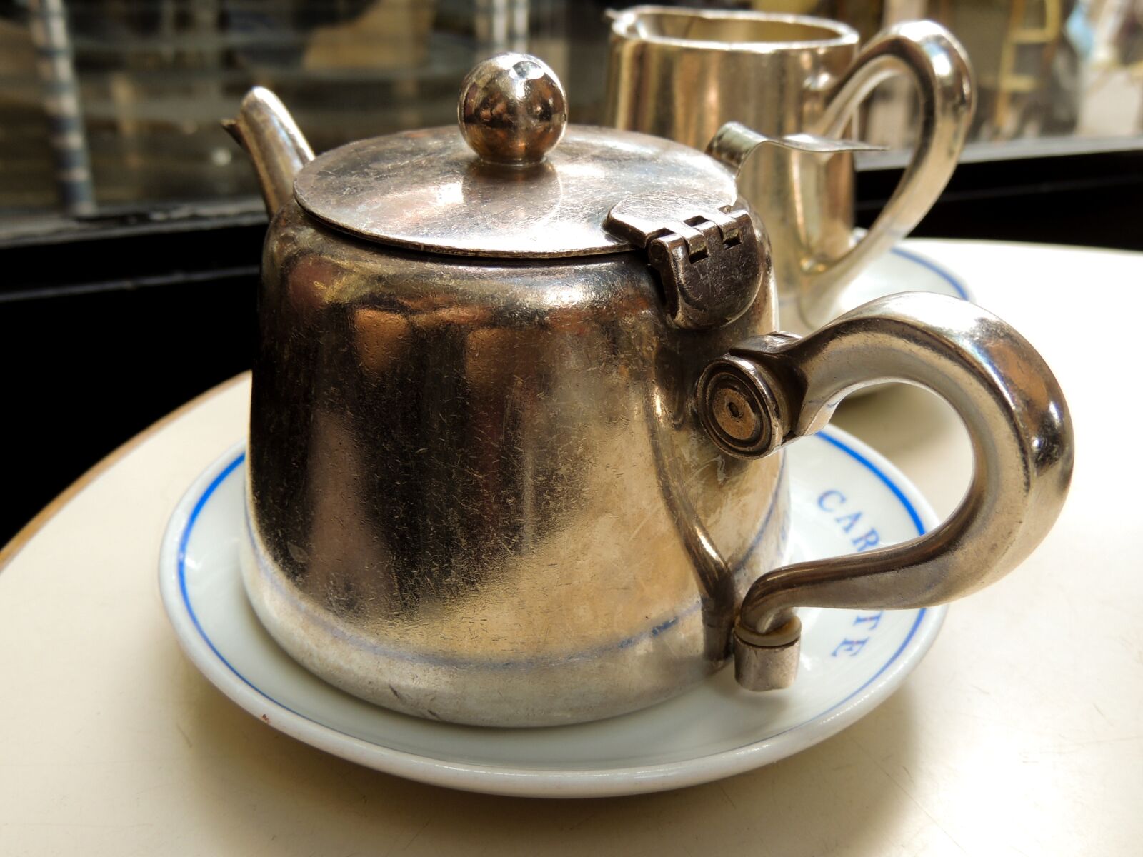 Nikon Coolpix P510 sample photo. Teapot, kitchen, retro photography