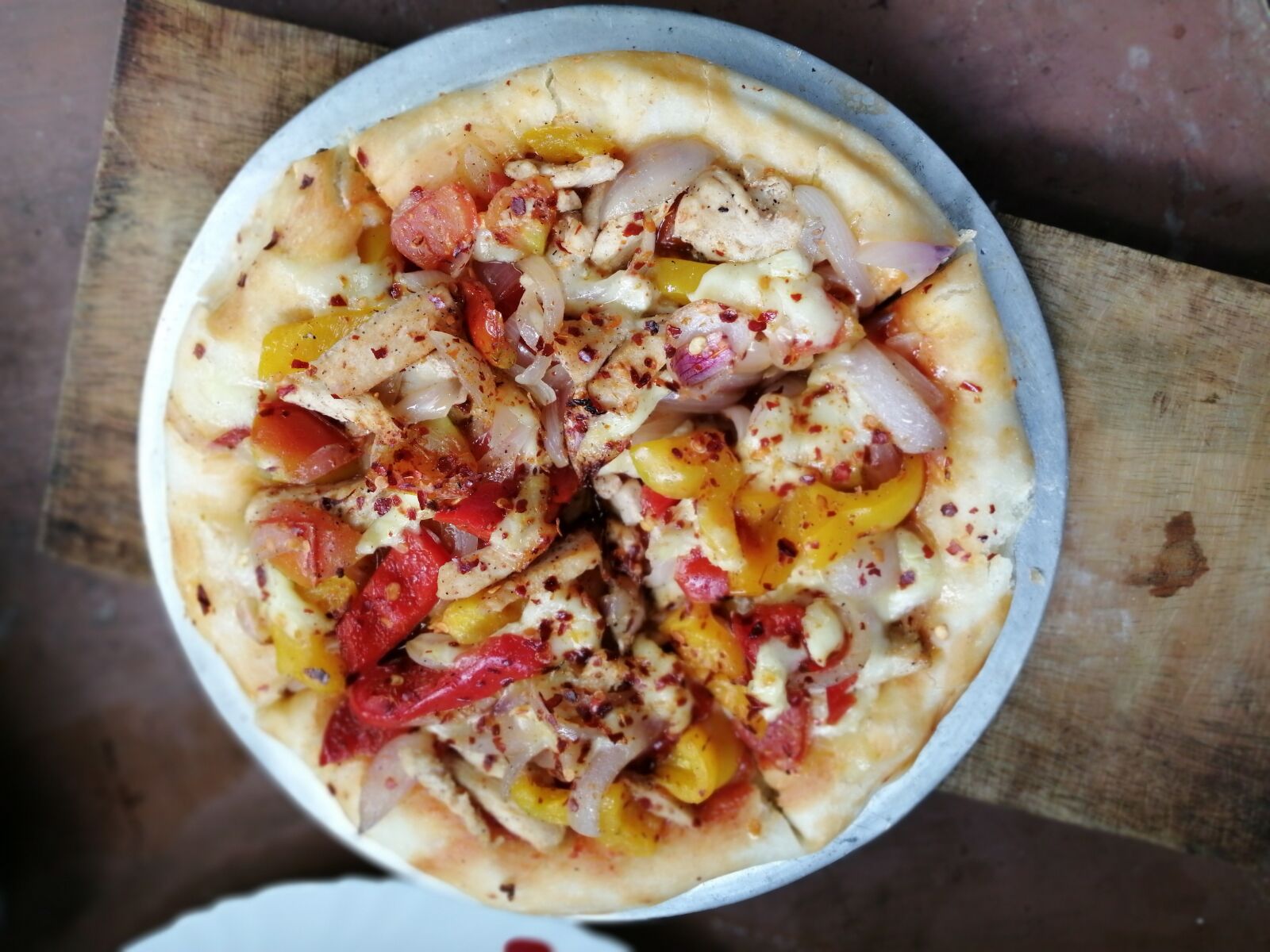 HUAWEI JKM-LX2 sample photo. Pizza, traditional, food photography
