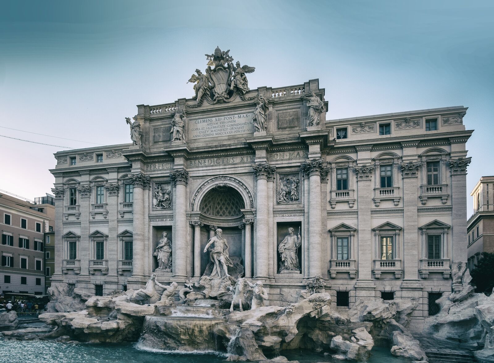 Fujifilm X-Pro1 sample photo. Fontana di trevi, rome photography