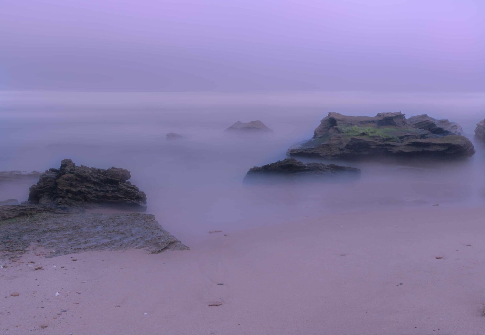 Canon EF 24-70mm F2.8L USM sample photo. Fog, landscape, sea, mist photography