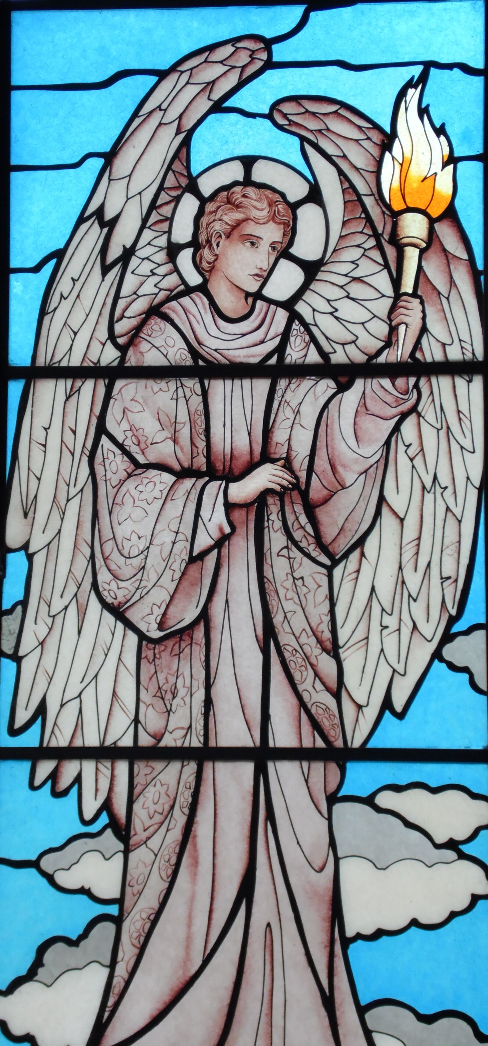 Samsung WB100/  WB101 sample photo. Angel, stained glass windows photography