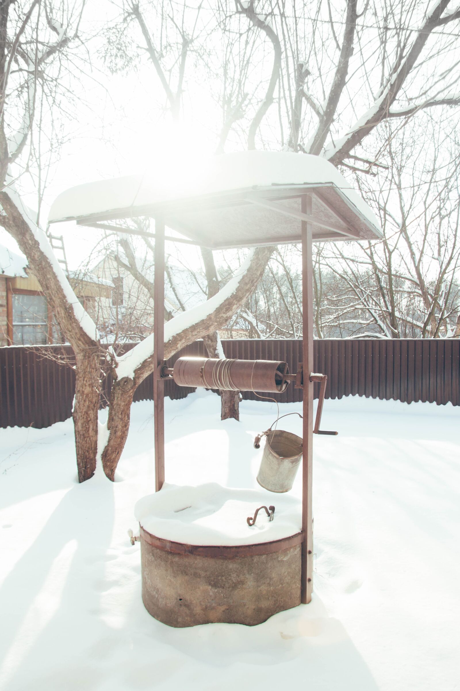 Canon EF-S 17-85mm F4-5.6 IS USM sample photo. Well, winter, snow photography