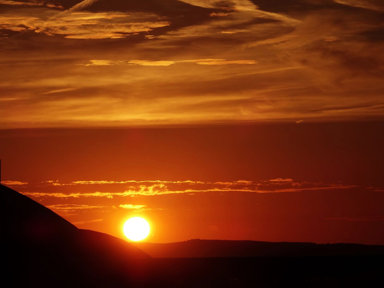 Sony Cyber-shot DSC-HX50V sample photo. Sunset, sun, sky photography