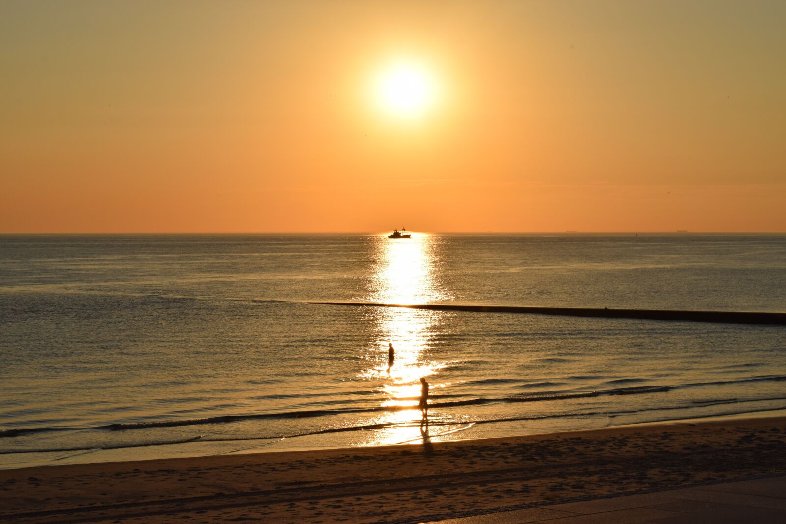 Nikon D3300 sample photo. Borkum, summer, sunset photography