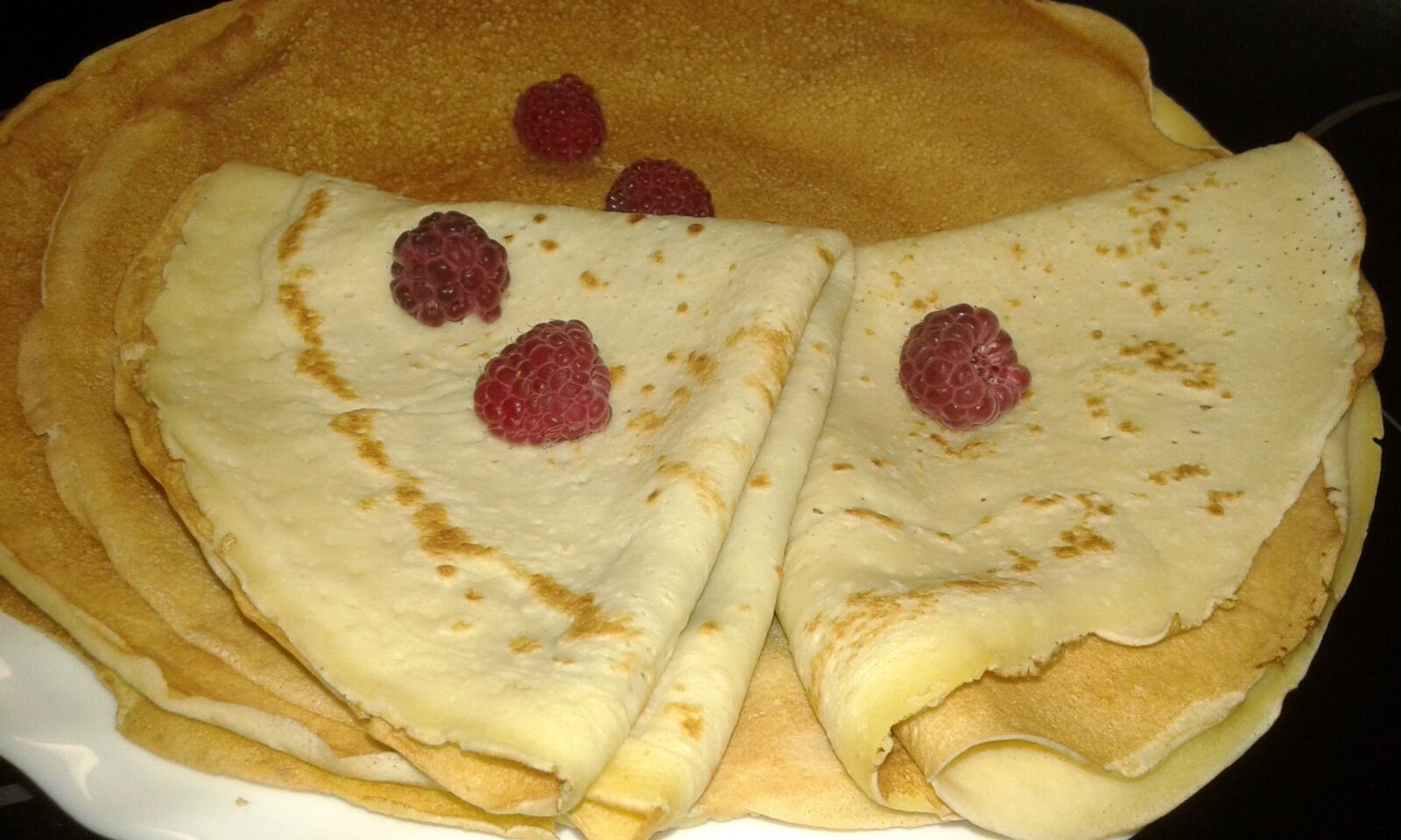 Samsung Galaxy Core2 sample photo. Pancake, berry, yellow photography
