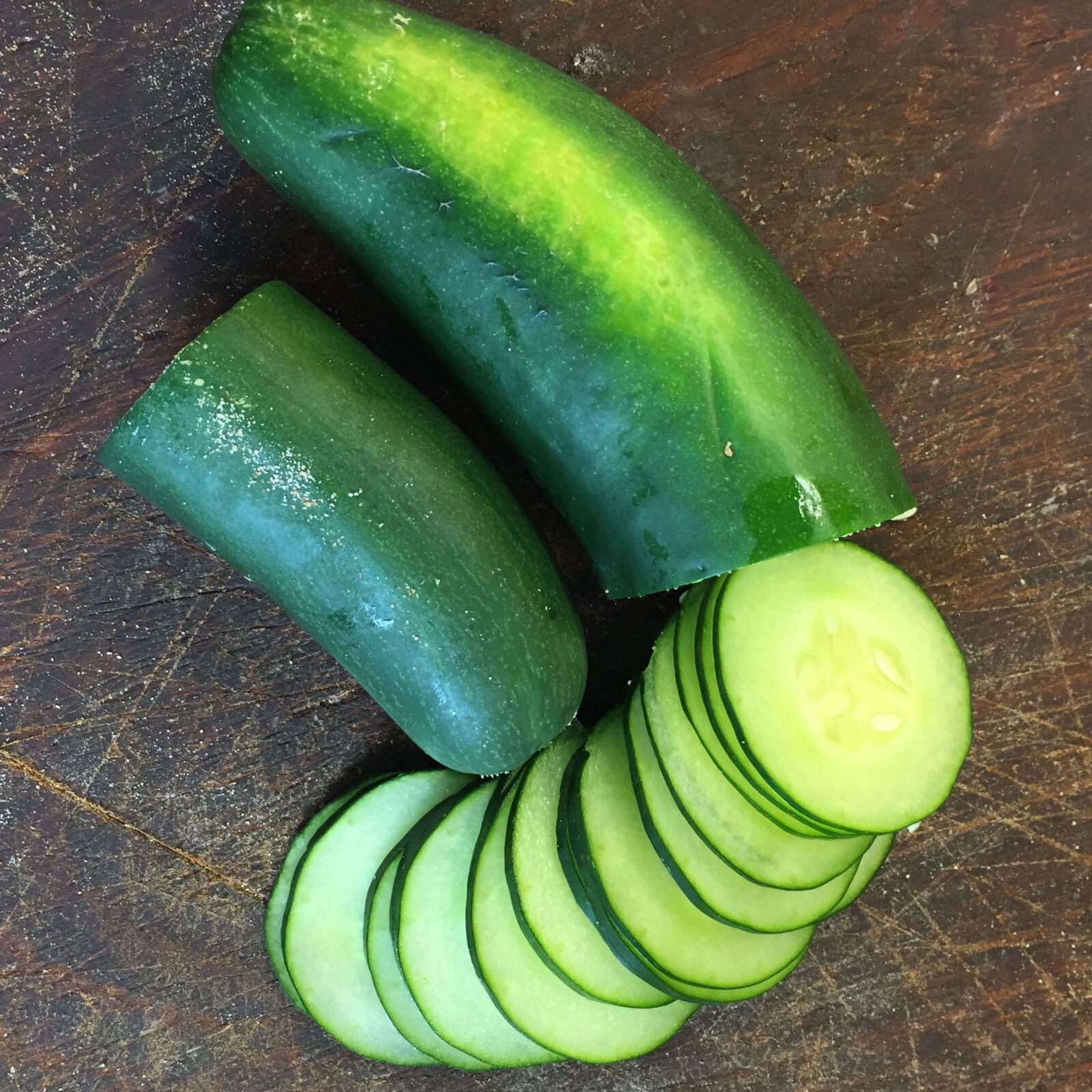 Apple iPhone 6 sample photo. Cucumber photography