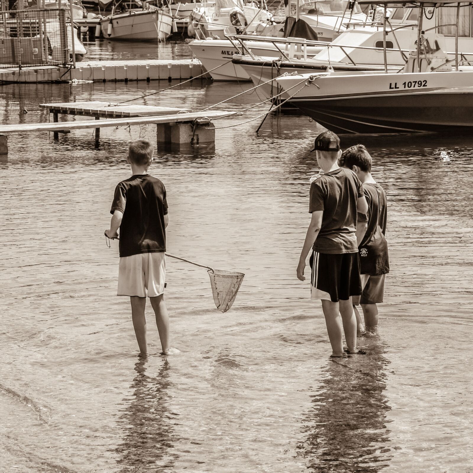 Nikon D3300 sample photo. Boys, kids, fishing photography