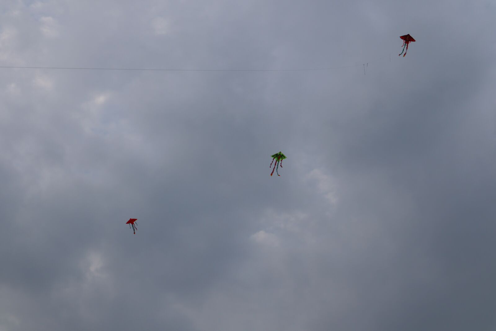 Canon EOS M50 (EOS Kiss M) sample photo. Kite, sky, clouds photography