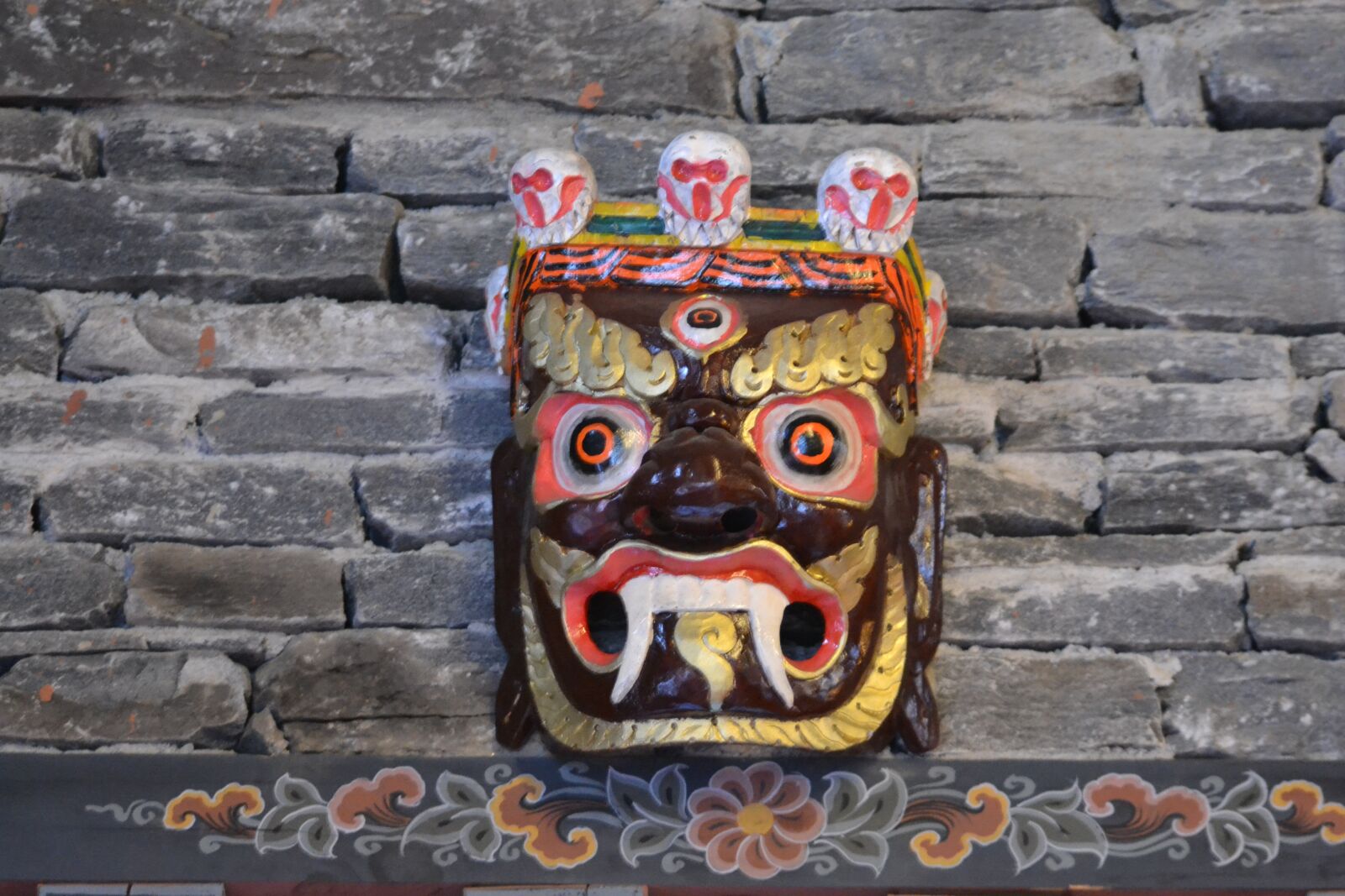 Nikon D3100 sample photo. Face-mask, mask, face photography