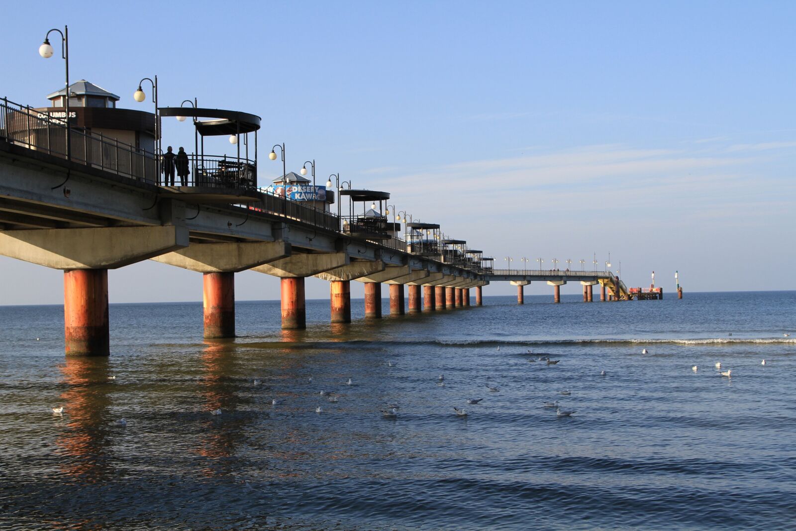 Canon EOS 7D + Canon EF 24-105mm F4L IS USM sample photo. Sea bridge, baltic sea photography