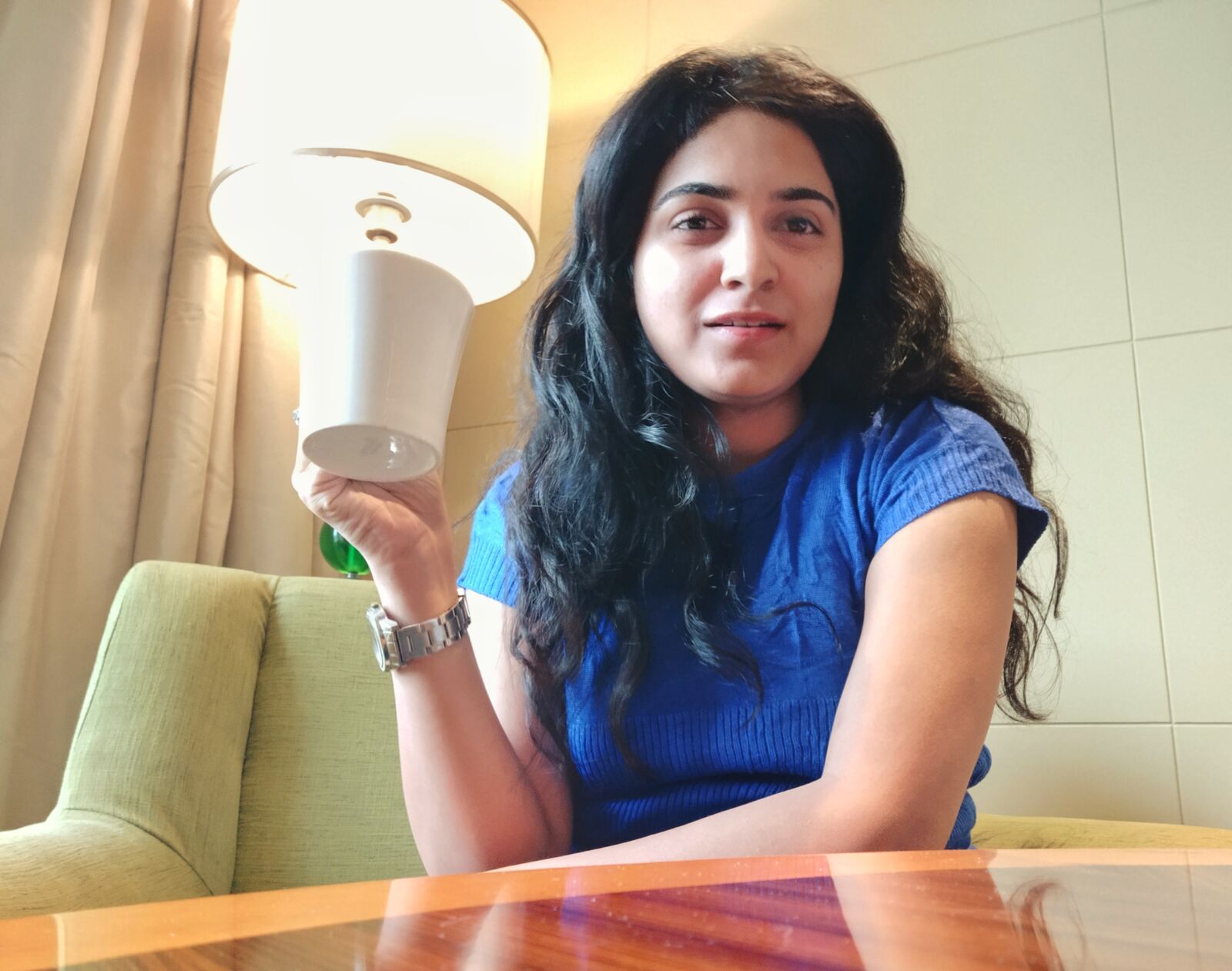 Xiaomi Mi A2 sample photo. Tea, chilling, woman photography