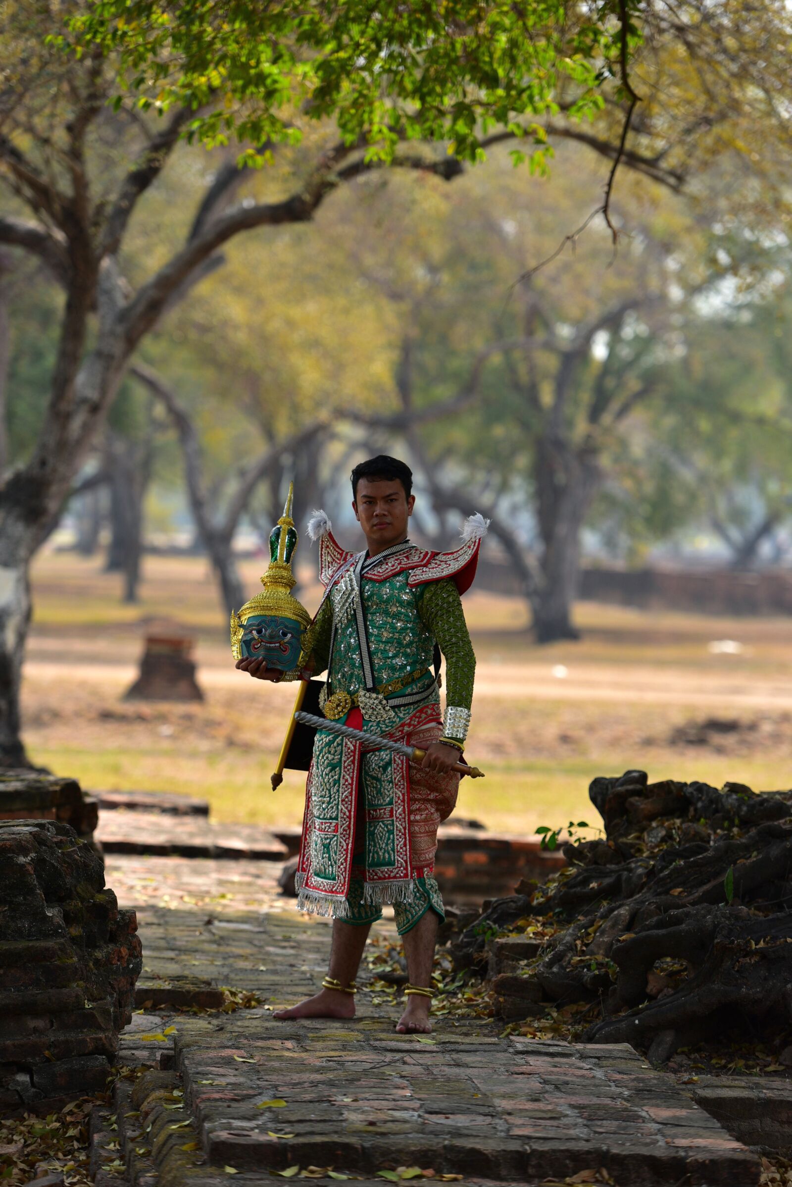 Nikon D750 sample photo. Khon, ramayana, siam photography
