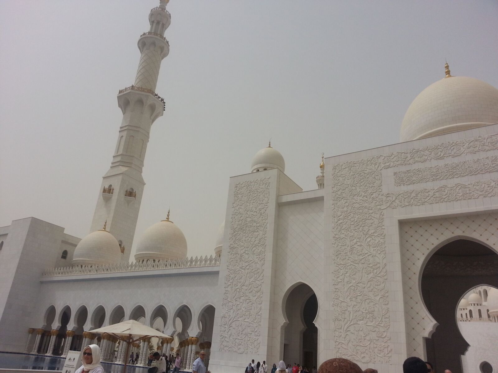 Samsung Galaxy Note2 sample photo. Abu dhabbi, uae, mosque photography