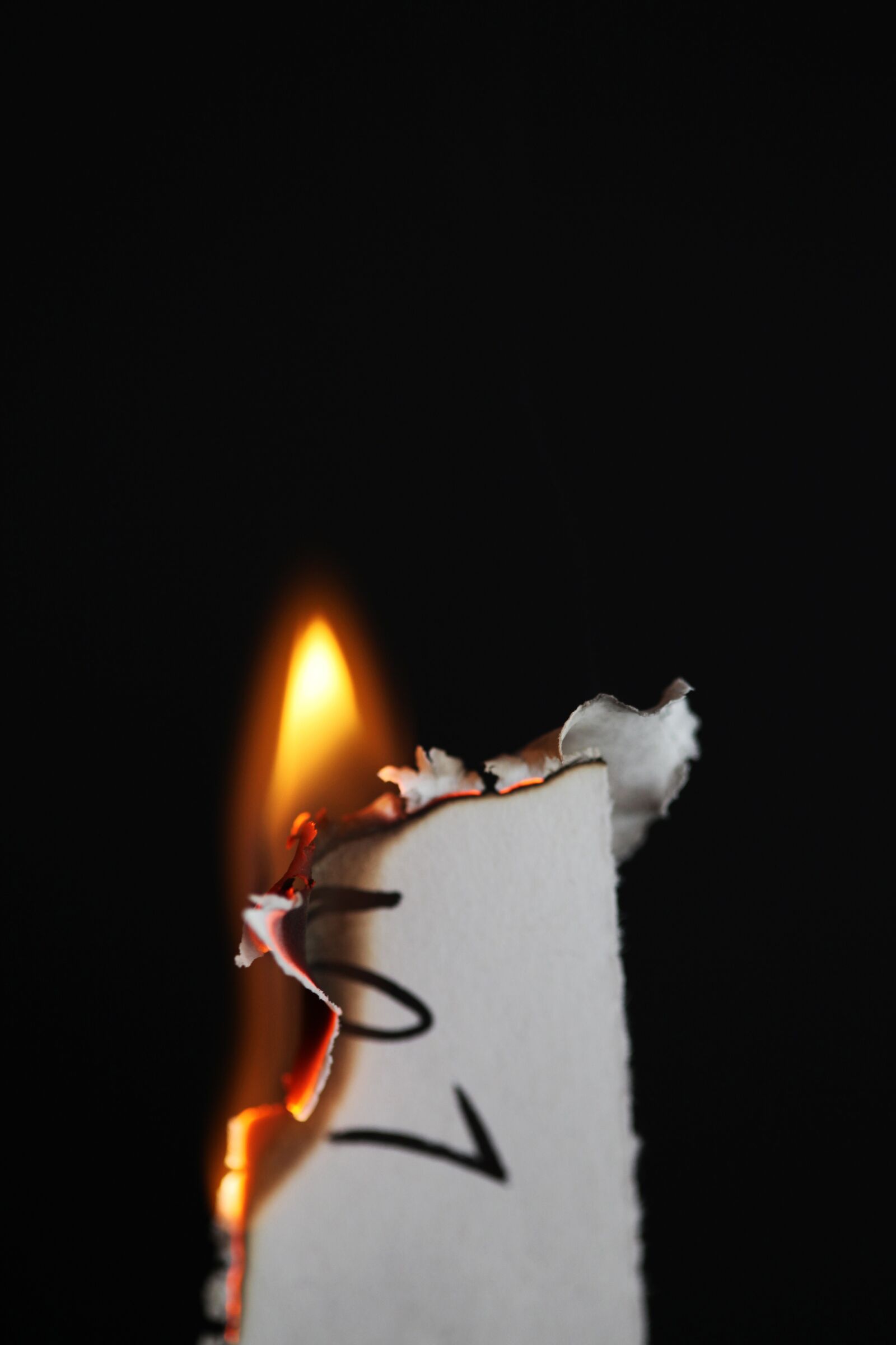 Canon EOS 5D Mark II sample photo. Burning, love, letter photography
