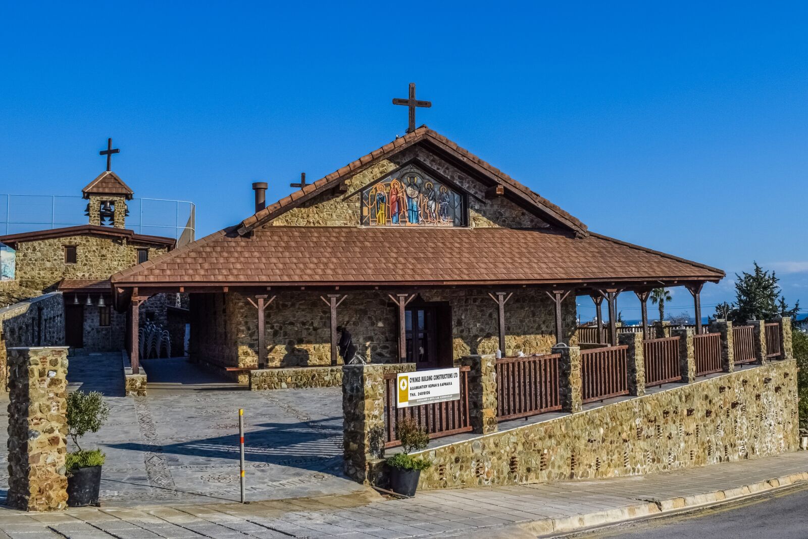 Nikon D3300 sample photo. Cyprus, ayia napa, church photography