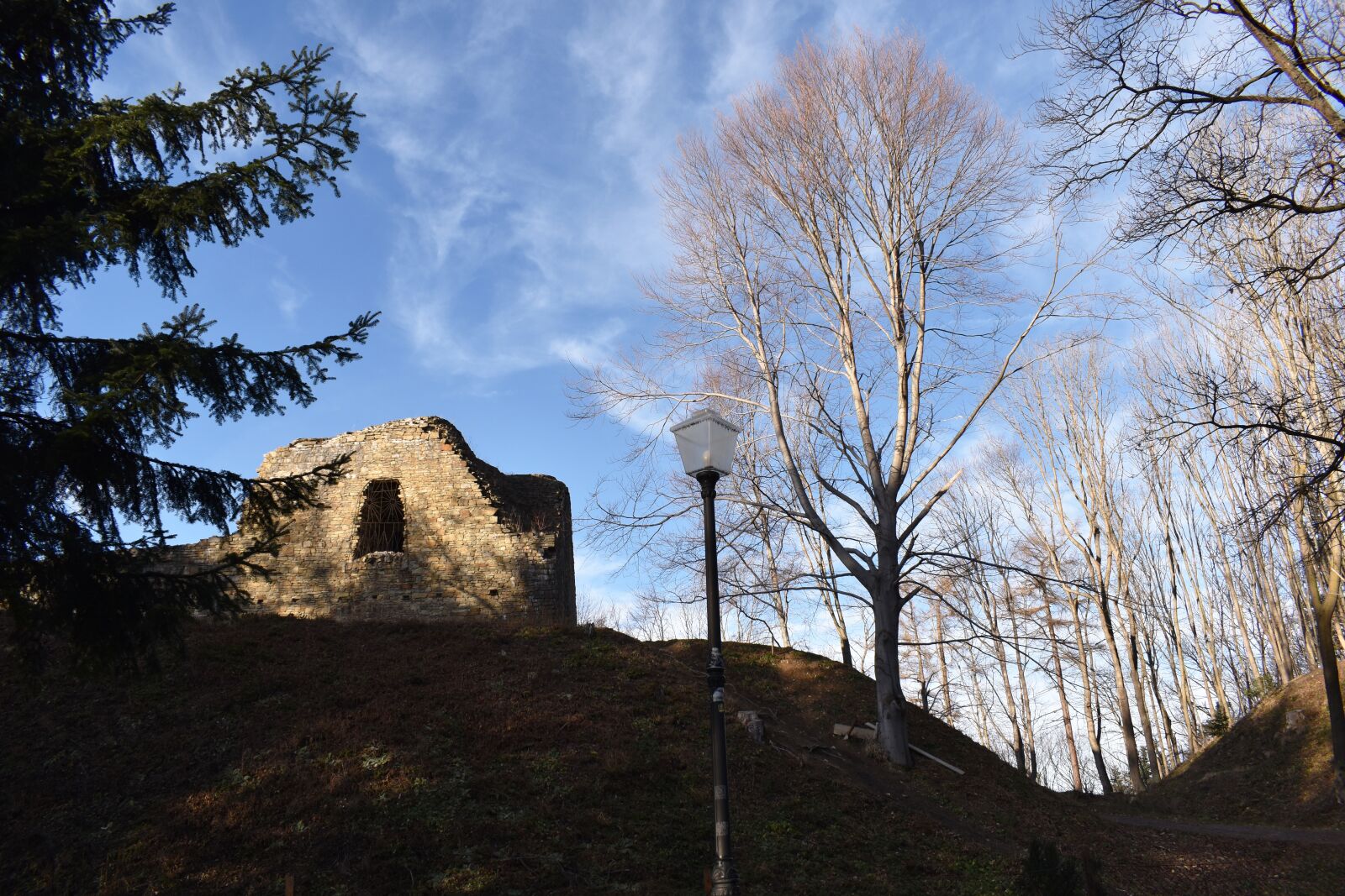 Nikon D3500 sample photo. Castle ruins, lanckorona, poland photography