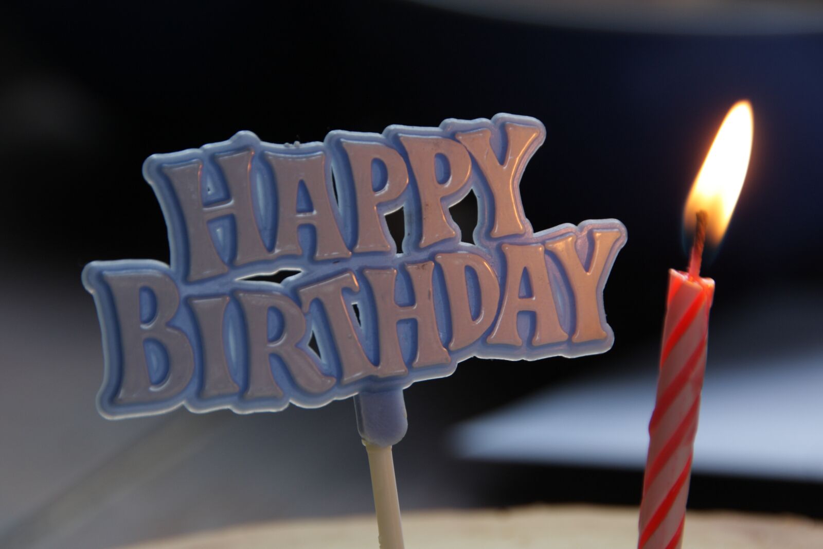 Canon EOS 40D sample photo. Birthday, candle, greeting photography
