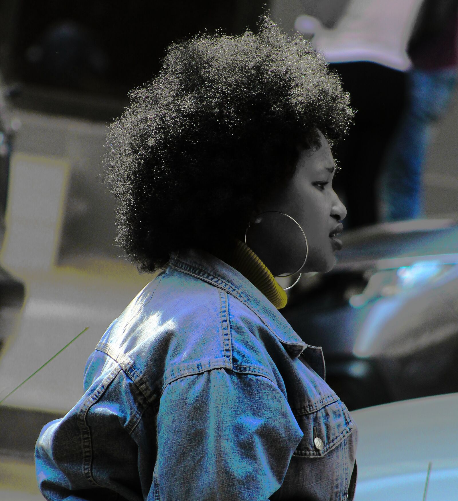 Canon EF75-300mm f/4-5.6 sample photo. African lady, africa, people photography