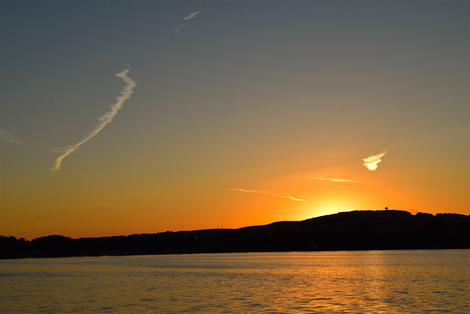 Nikon D3300 sample photo. Sunset, lake, water photography