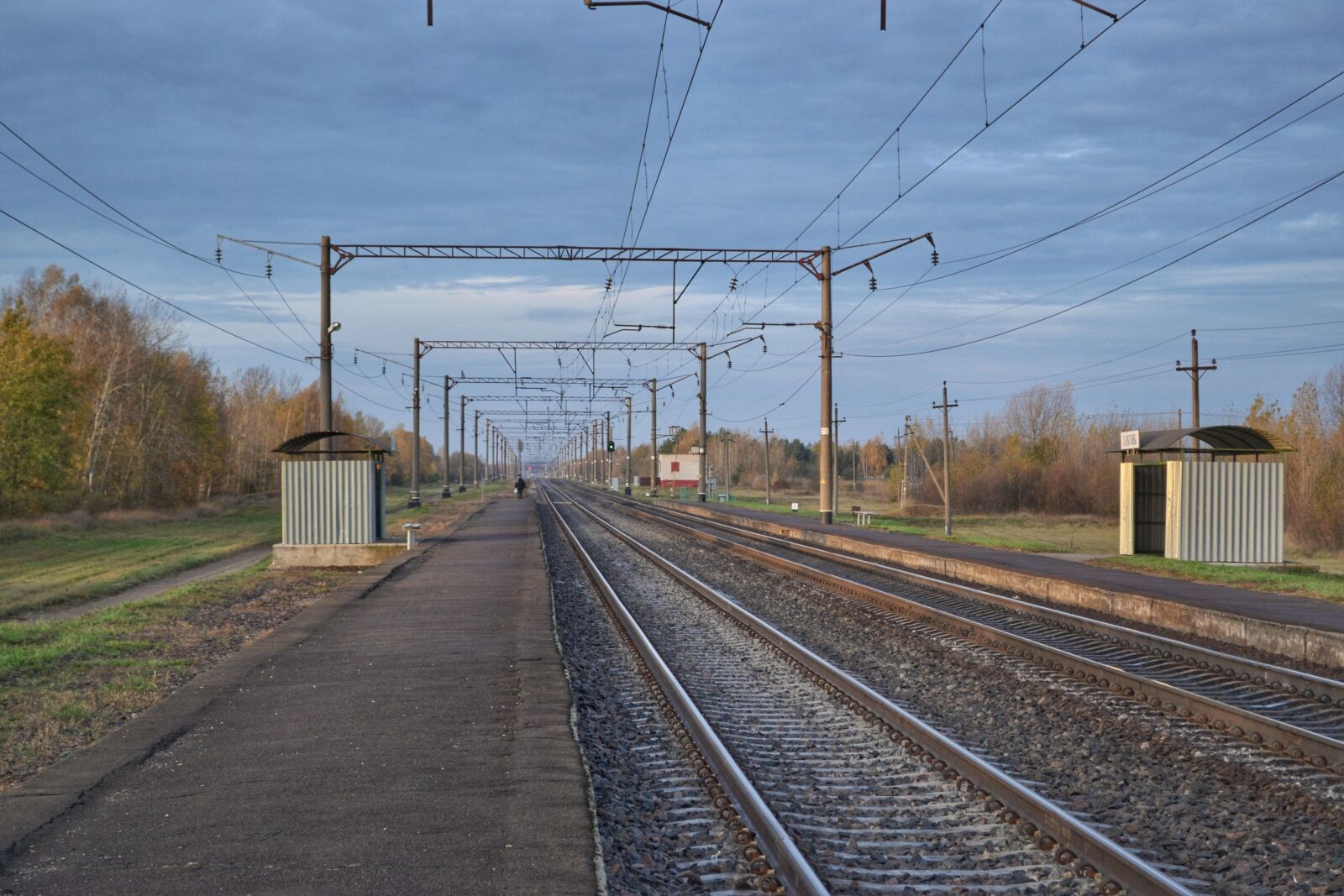 Nikon D3100 sample photo. Railway, russia, belarus photography