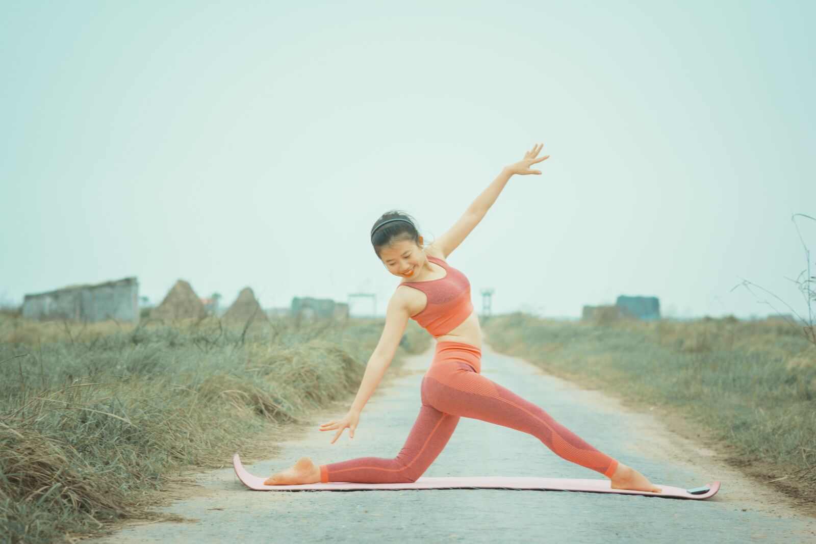 Nikon D7100 sample photo. Yoga, girl, lovely photography