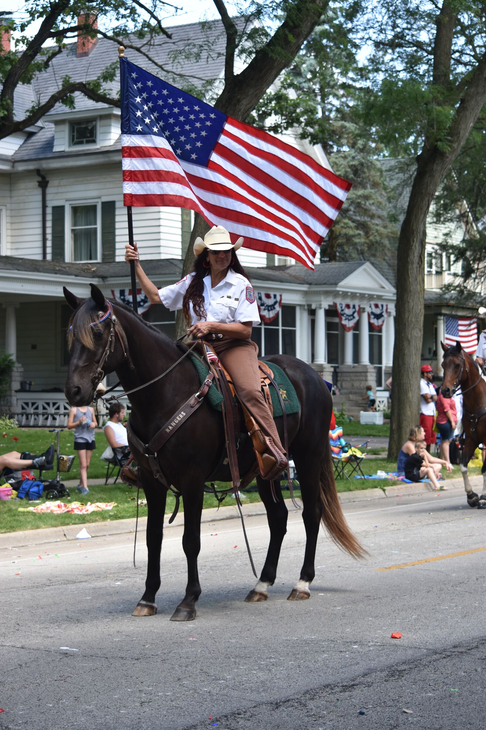 Nikon D3400 sample photo. Horse, parade, ranger photography