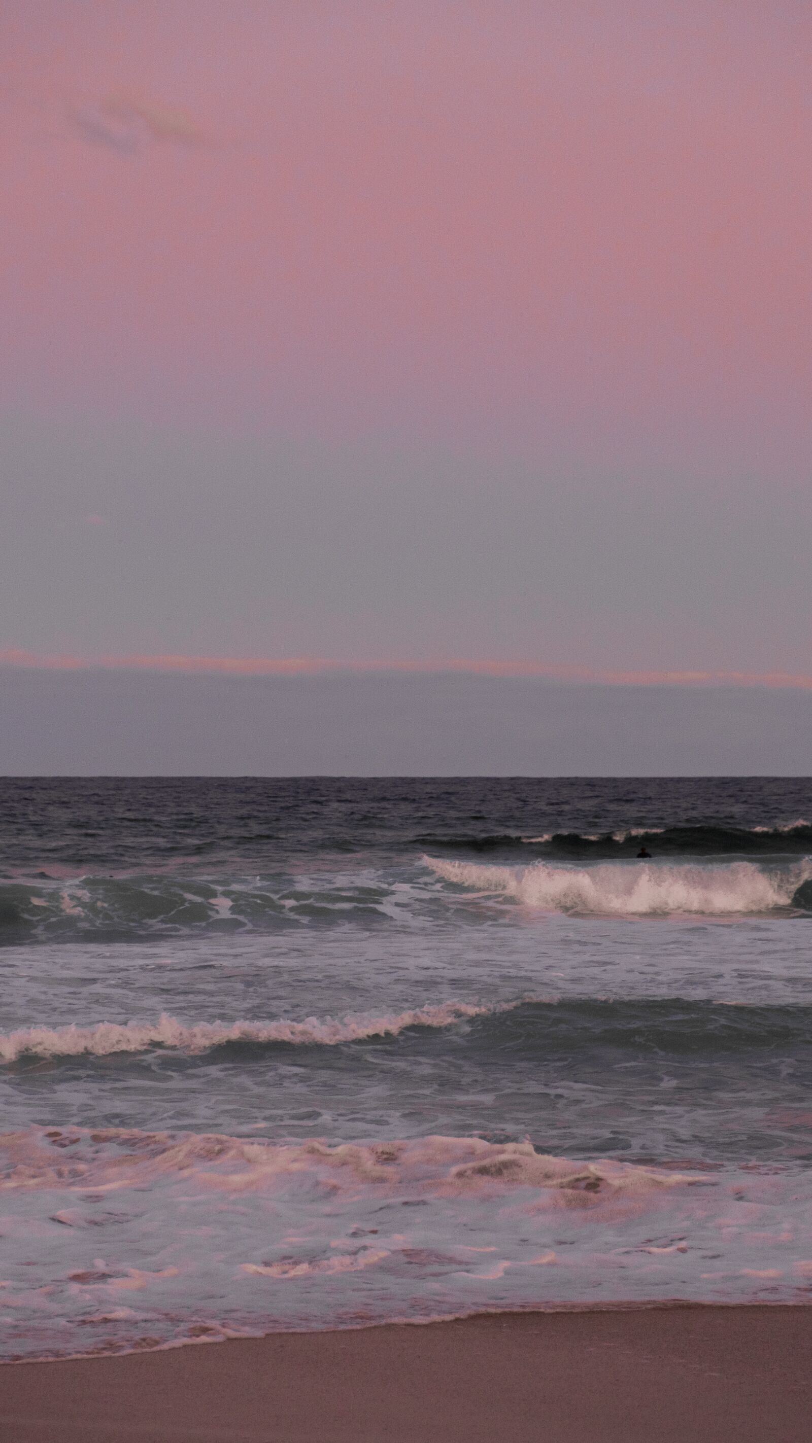 Fujifilm X-T3 sample photo. Sunset, waves, beach photography