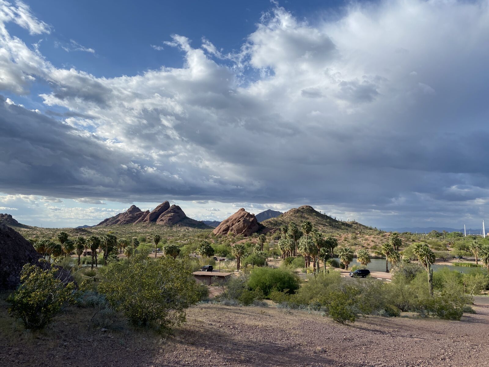 iPhone 11 Pro Max back triple camera 4.25mm f/1.8 sample photo. Mountains, desert, arizona photography