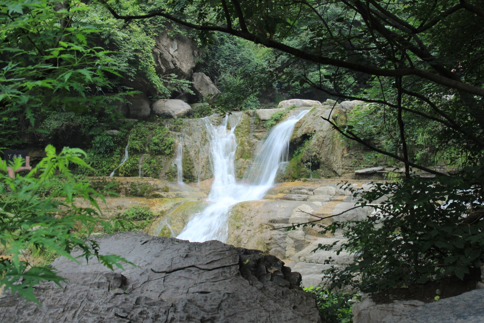 Canon EOS 600D (Rebel EOS T3i / EOS Kiss X5) sample photo. Falls, mountain, brooks photography