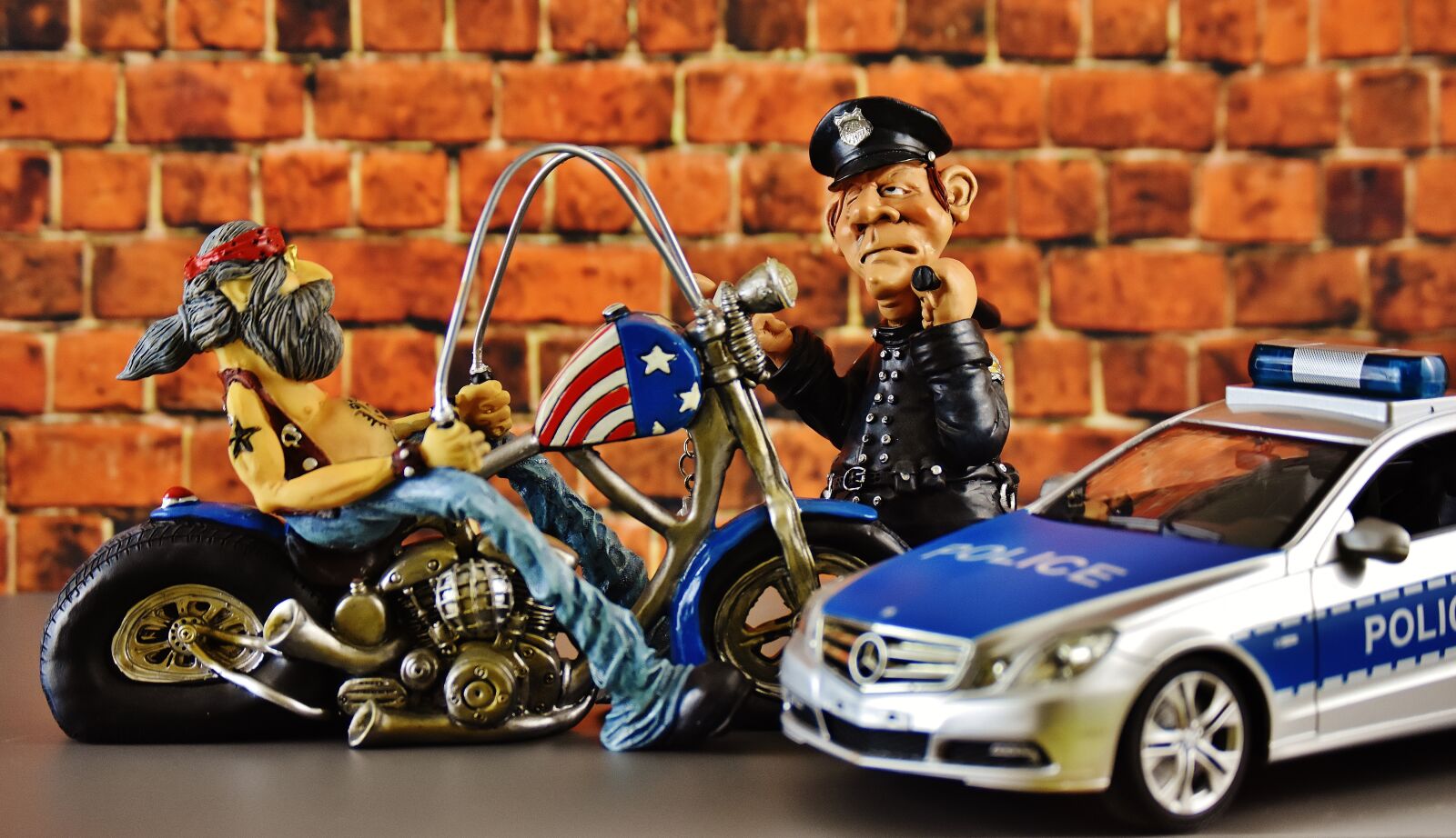 Nikon D7200 sample photo. Biker, motorcycle, police photography