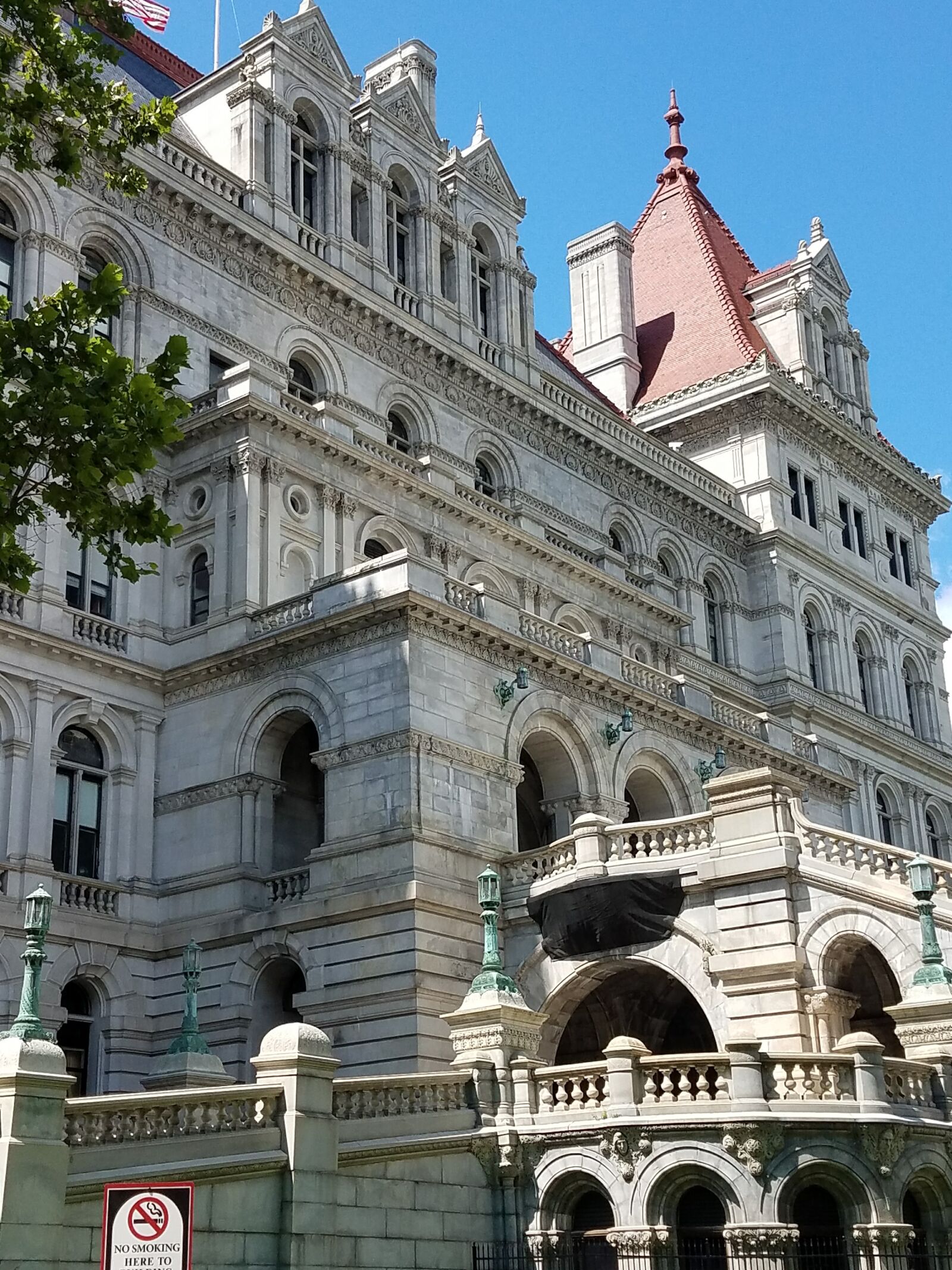 Samsung Galaxy S7 Edge sample photo. Albany, capitol, building photography