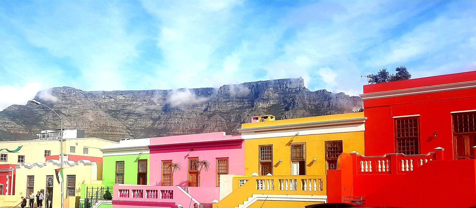 Samsung Galaxy S8+ sample photo. Colourful, homes, cape town photography