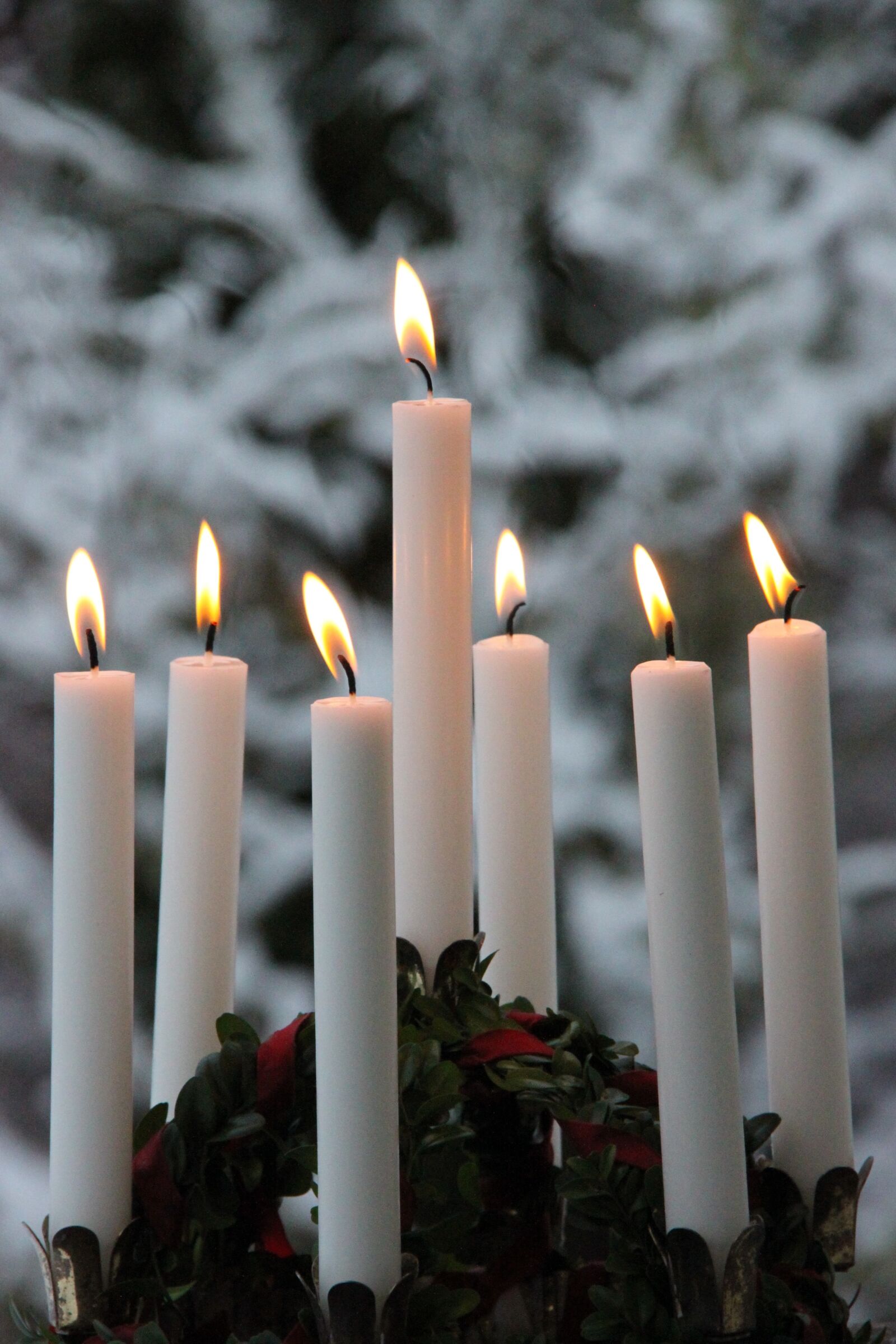 Canon EOS 500D (EOS Rebel T1i / EOS Kiss X3) sample photo. Candlelight, winter, flame photography