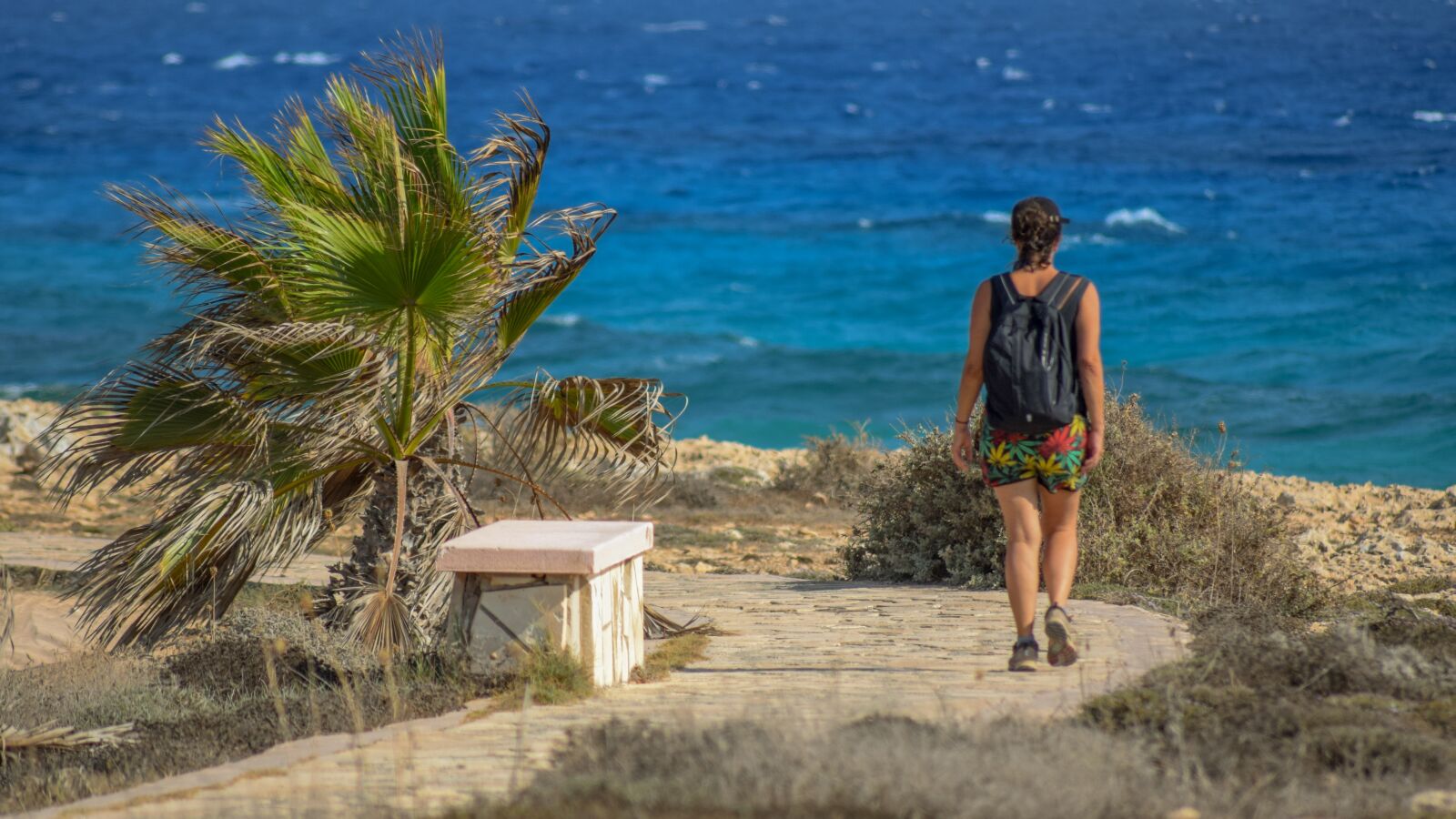 Nikon D3300 sample photo. Woman, walking, path photography