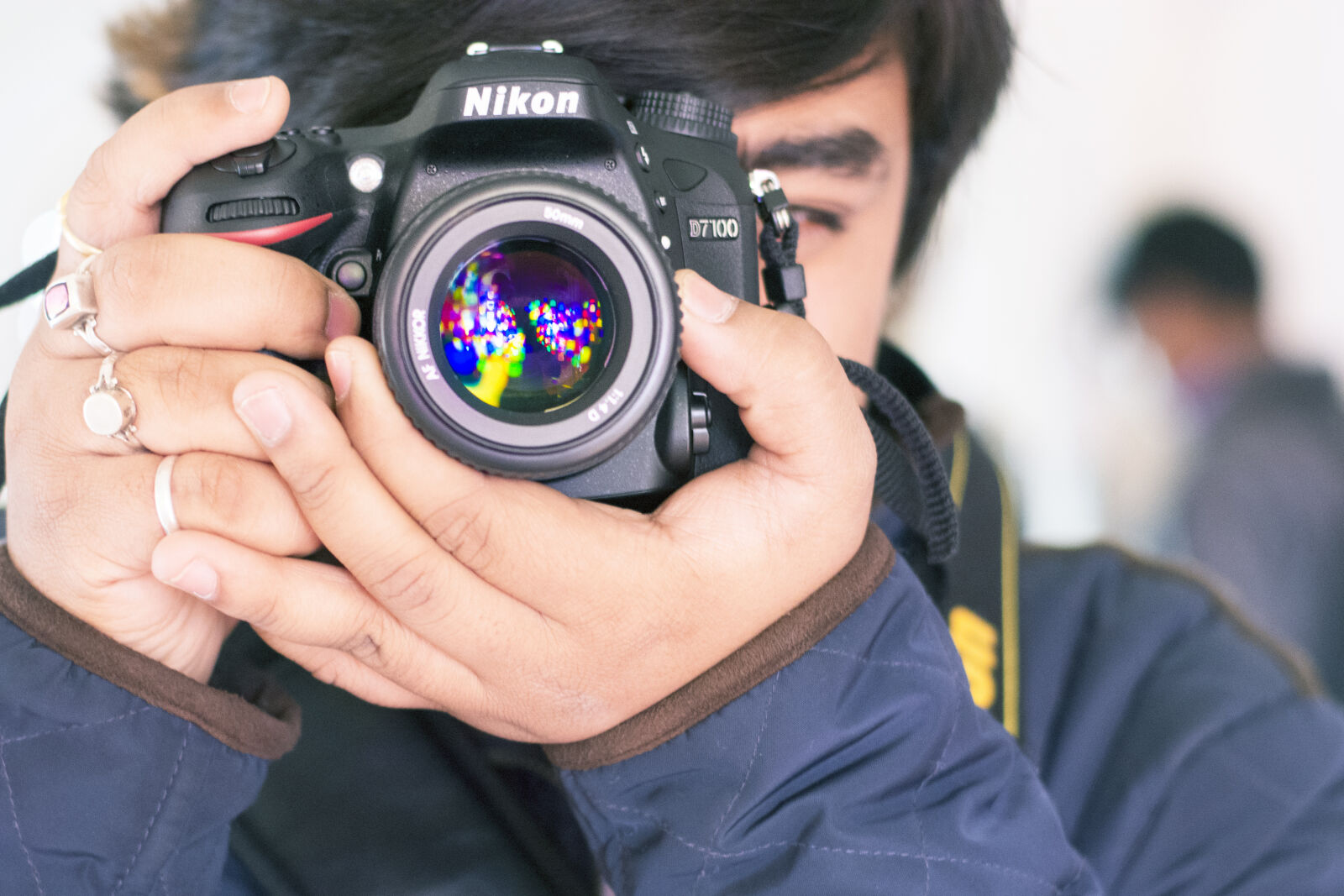 Nikon D7100 + Nikon AF-S Nikkor 50mm F1.8G sample photo. Photographer, taking, photo, photography photography