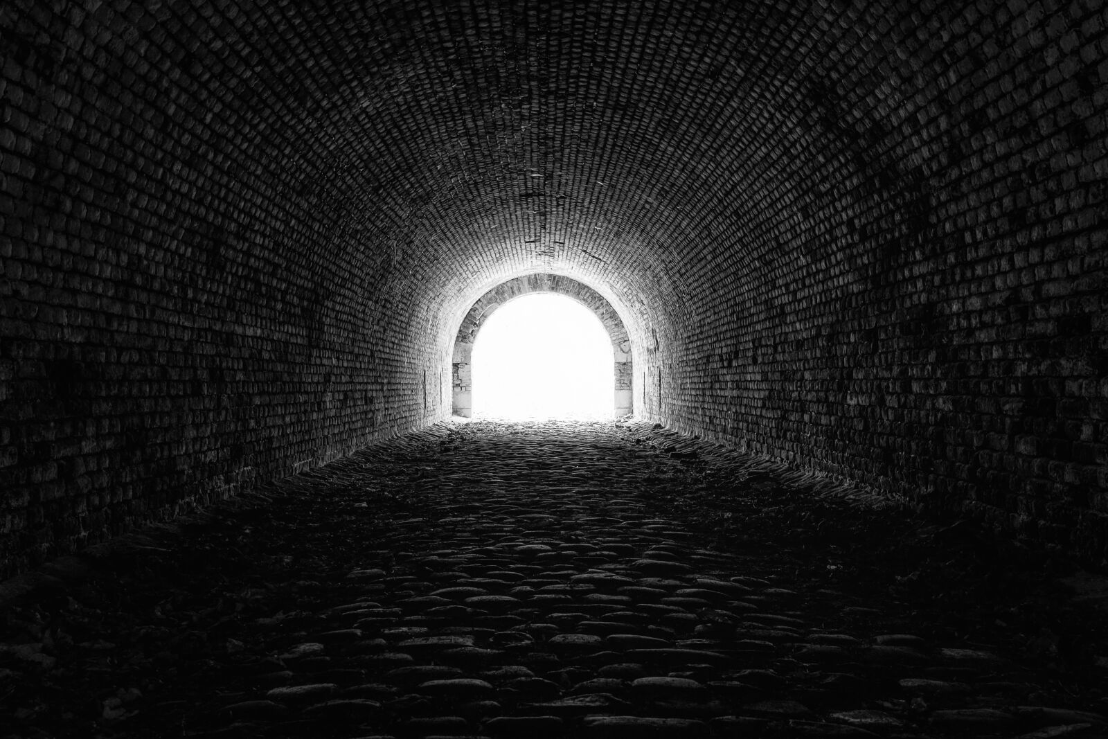 Nikon D3300 sample photo. Tunnel, light, hope photography
