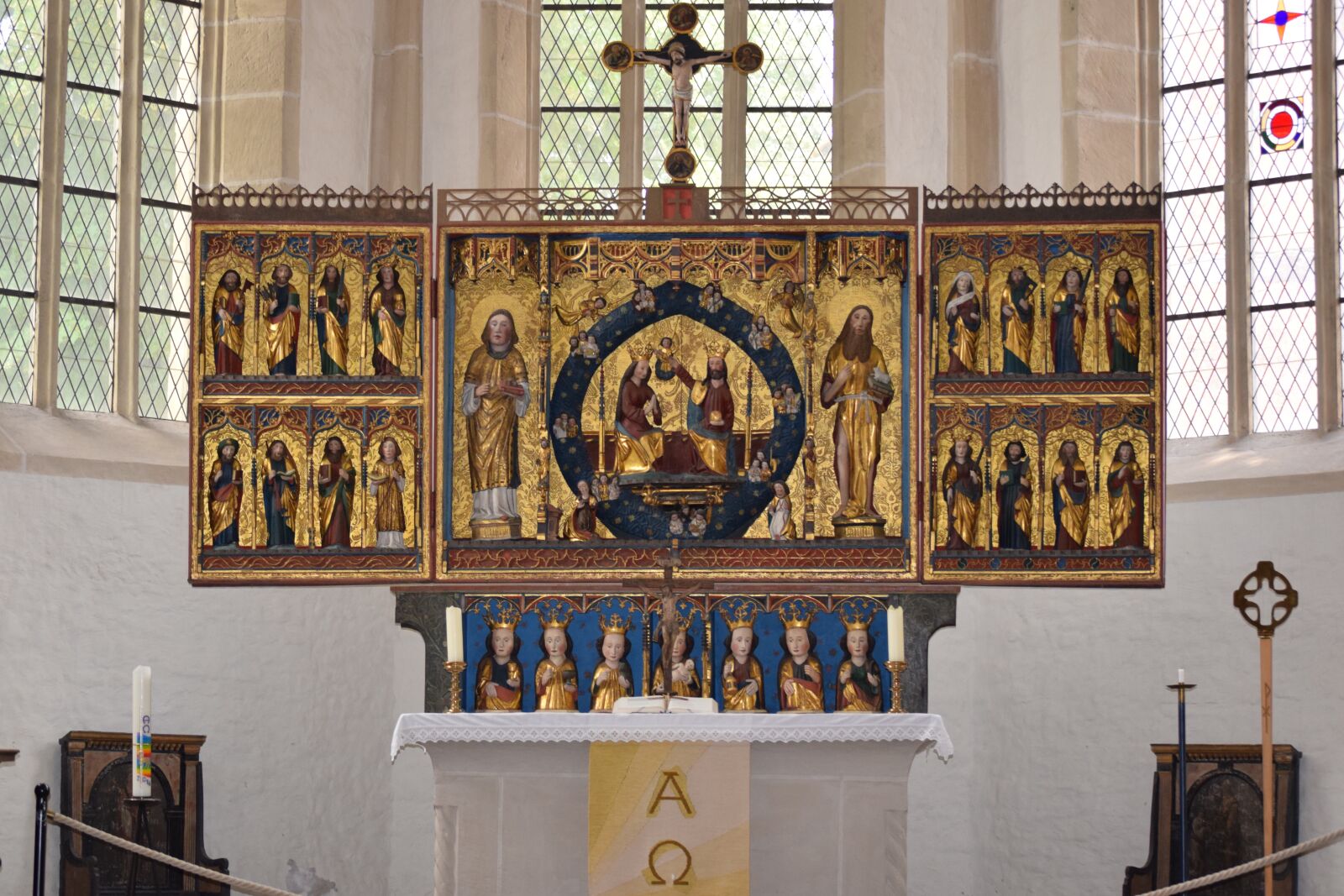 Nikon D5300 sample photo. Altar, church, interior photography