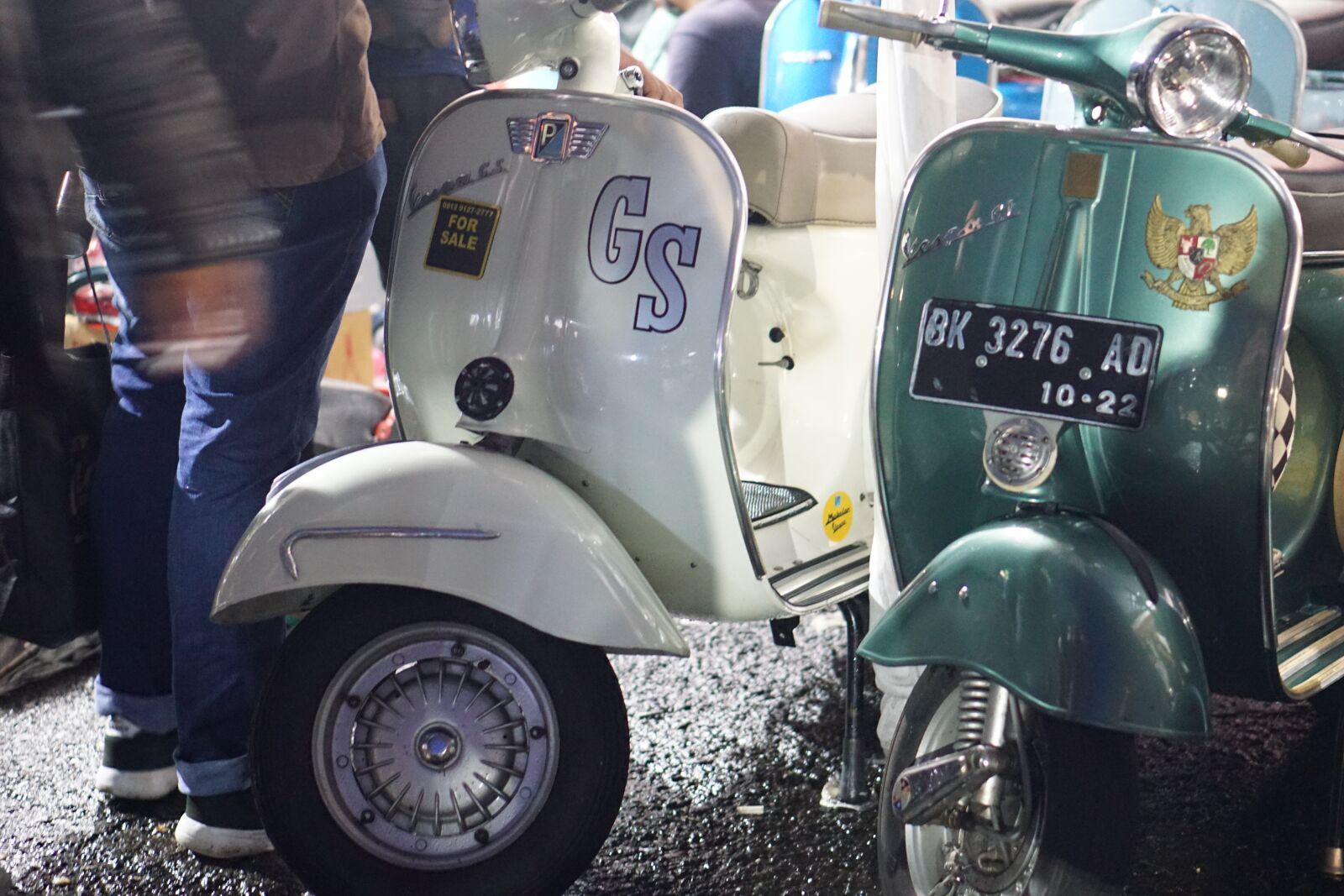 Sony a6000 sample photo. Vespa, wasp, scooter photography
