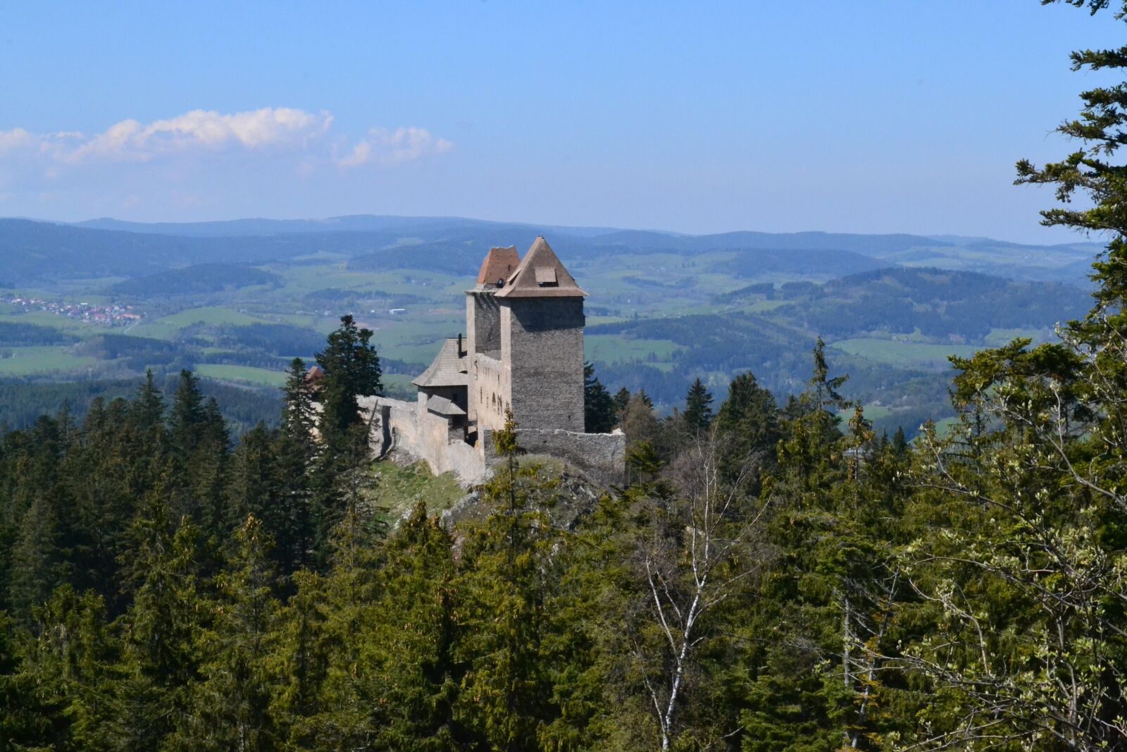 Nikon D3100 sample photo. Ka perk, castles, czech photography