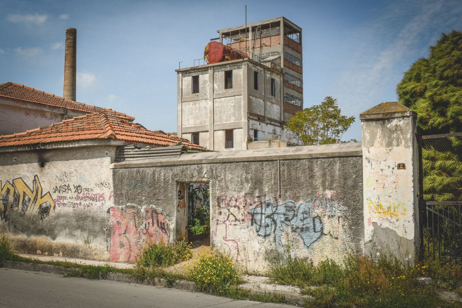Nikon D3300 sample photo. Factory, abandoned, industry photography