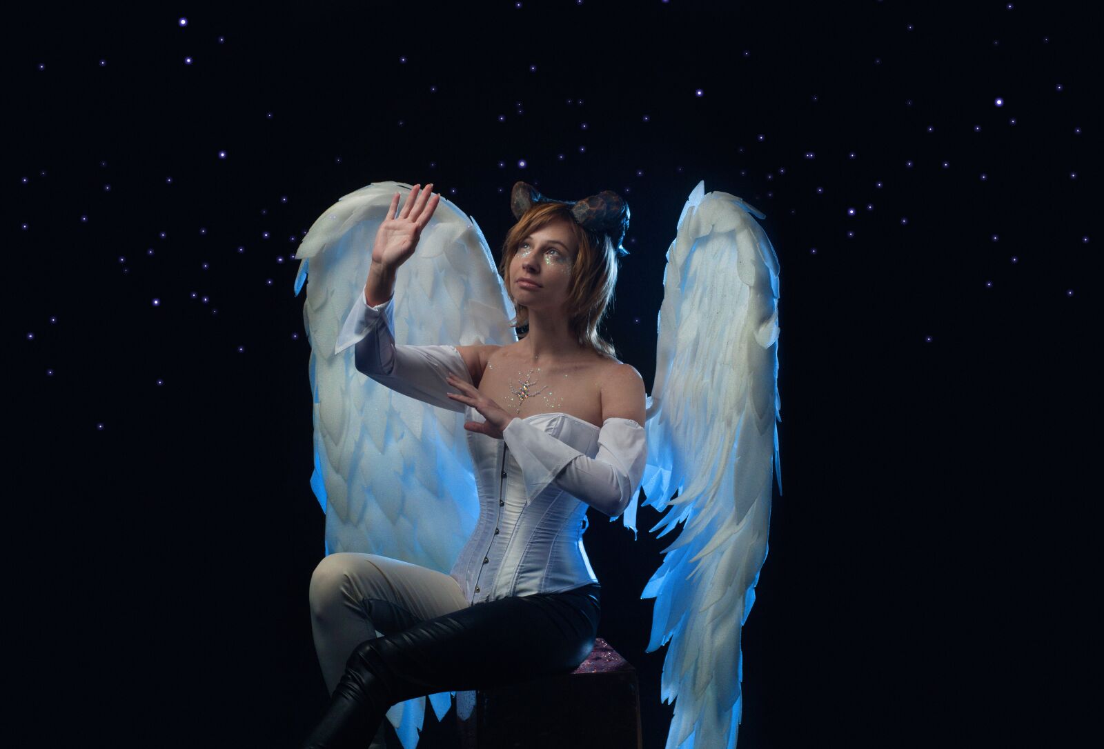 Nikon D90 sample photo. Angel, wings, fantasy photography