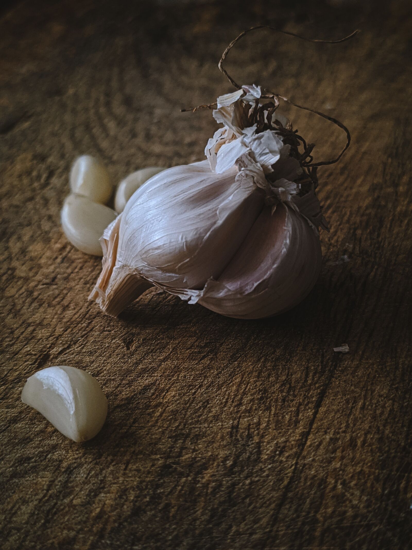 Xiaomi Redmi Note 7 sample photo. Garlic, nature, gastronomy photography
