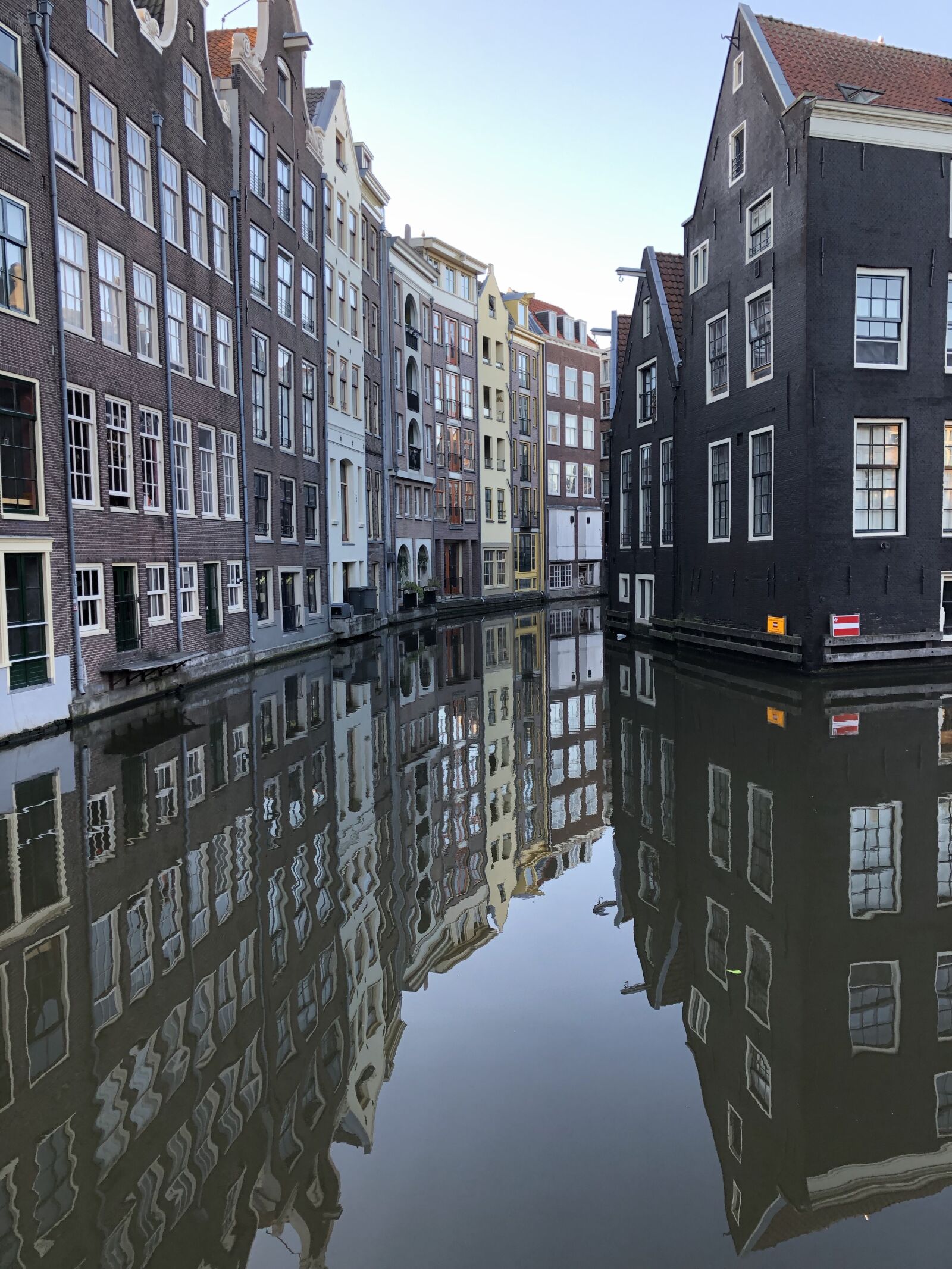 iPhone 8 Plus back dual camera 3.99mm f/1.8 sample photo. Amsterdam, architecture, reflection photography