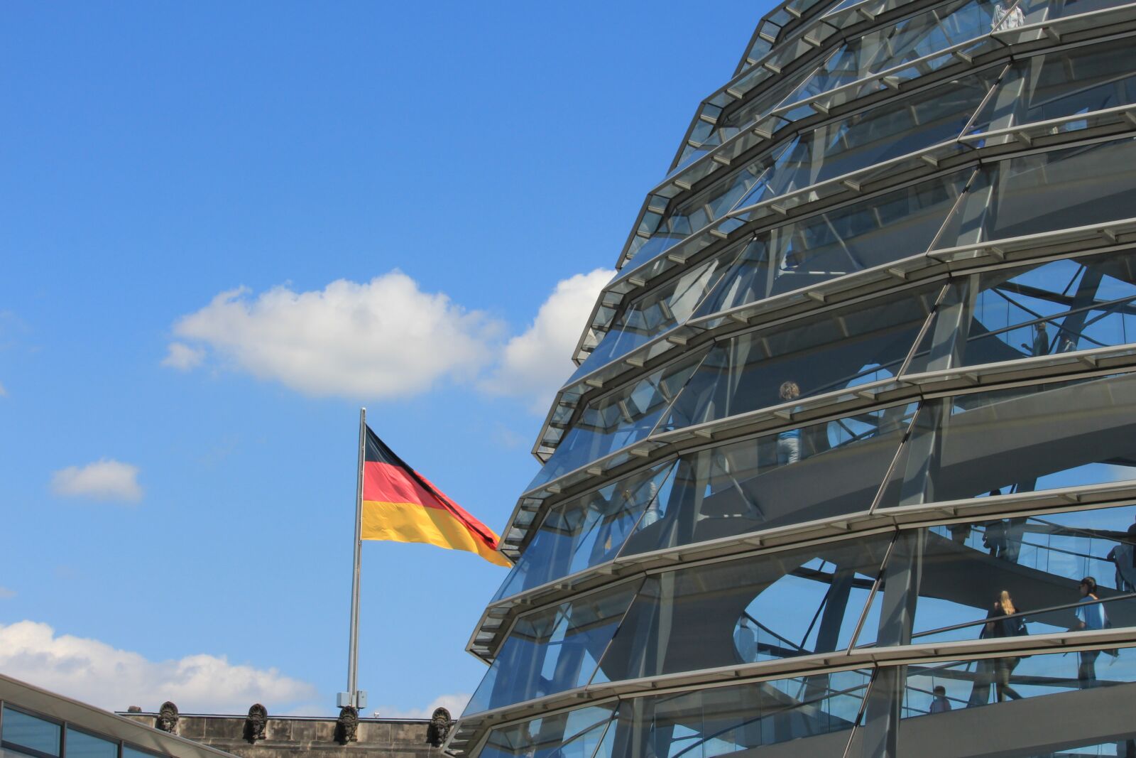 Canon EF-S 55-250mm F4-5.6 IS STM sample photo. Bundestag, germany, government buildings photography