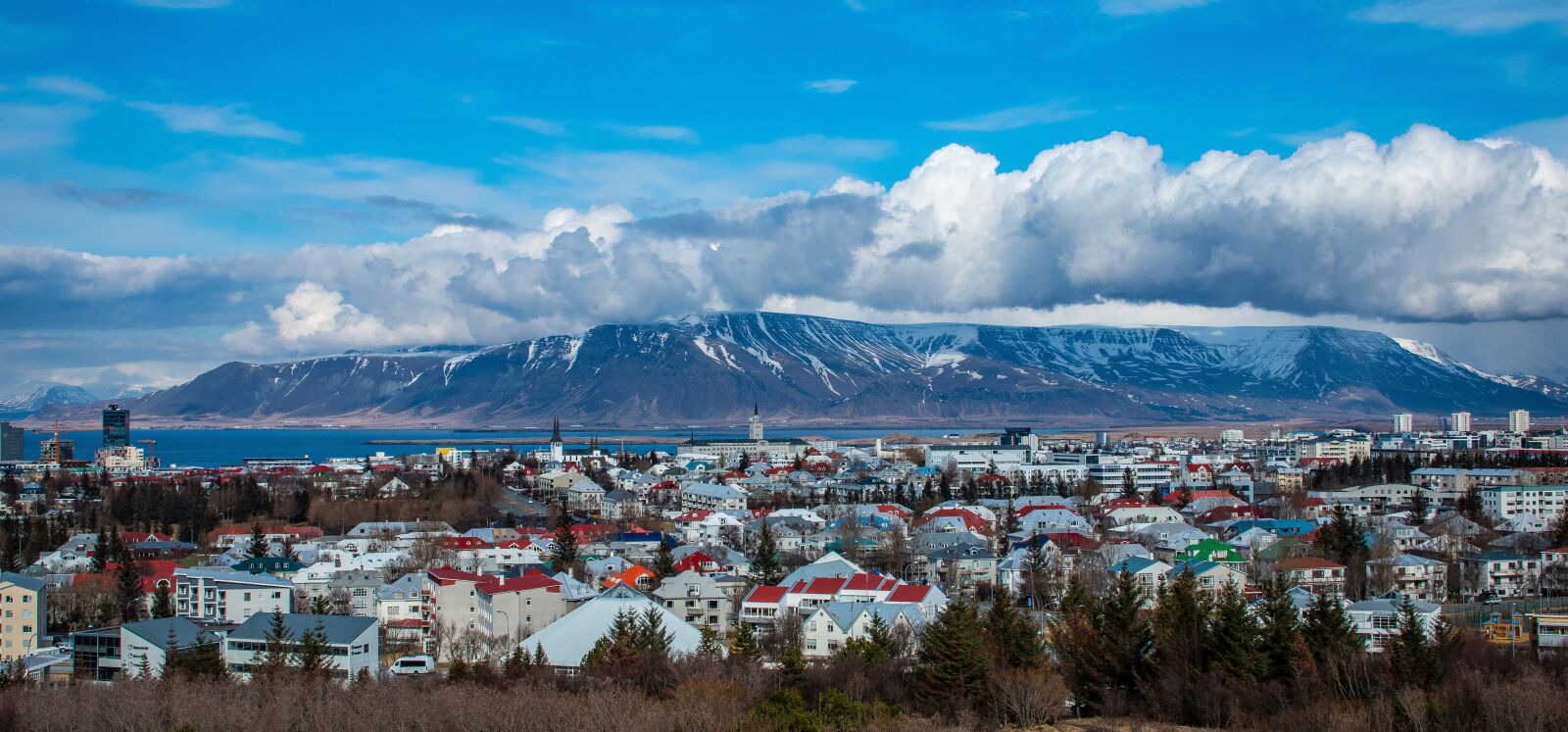 Canon EOS 70D sample photo. Iceland, reykjavik, panorama photography