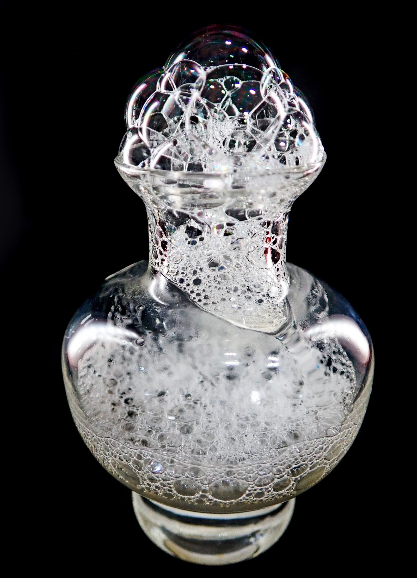 Olympus TG-5 sample photo. Bubbles, soap, water photography