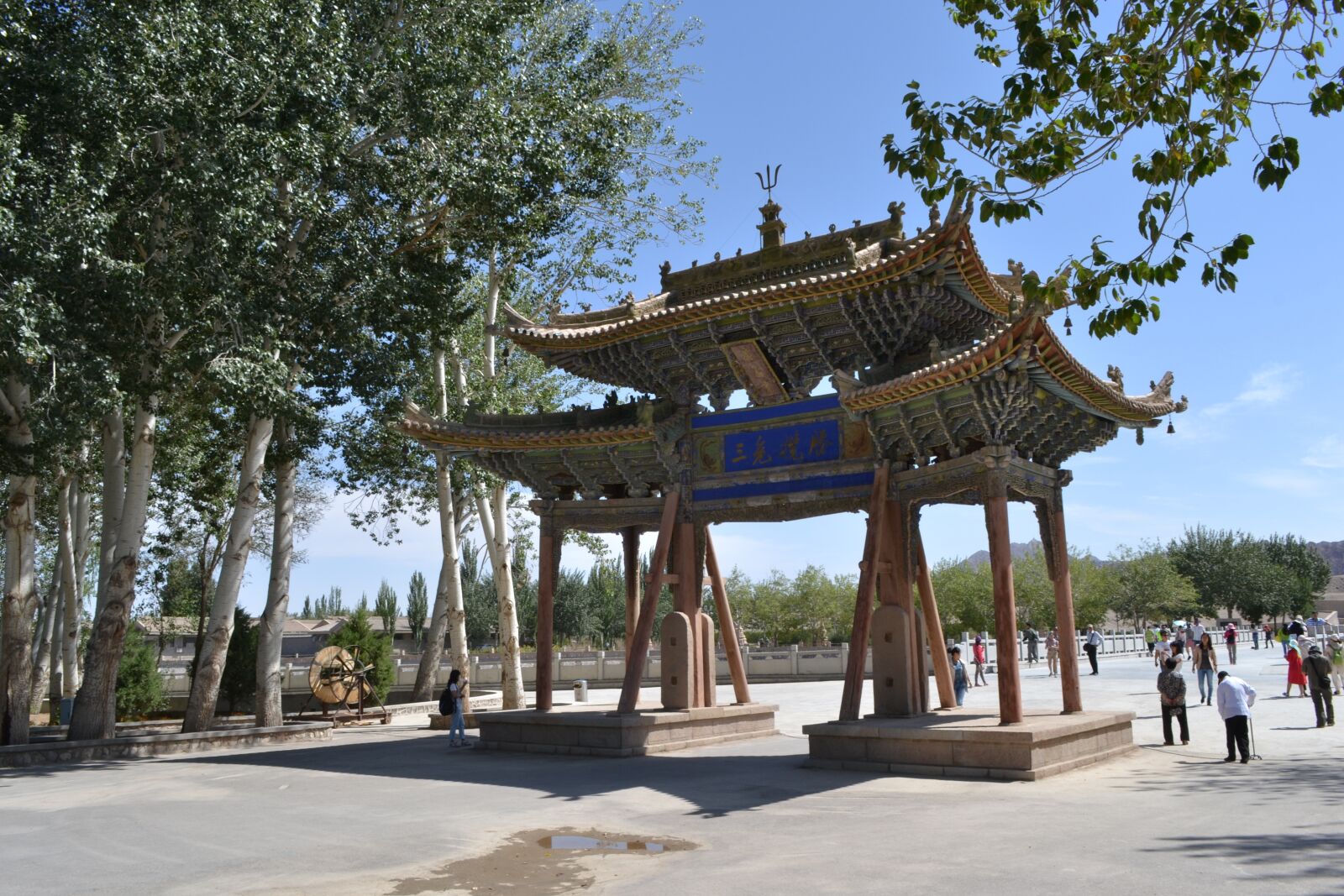 Nikon D3100 sample photo. The silk road town photography