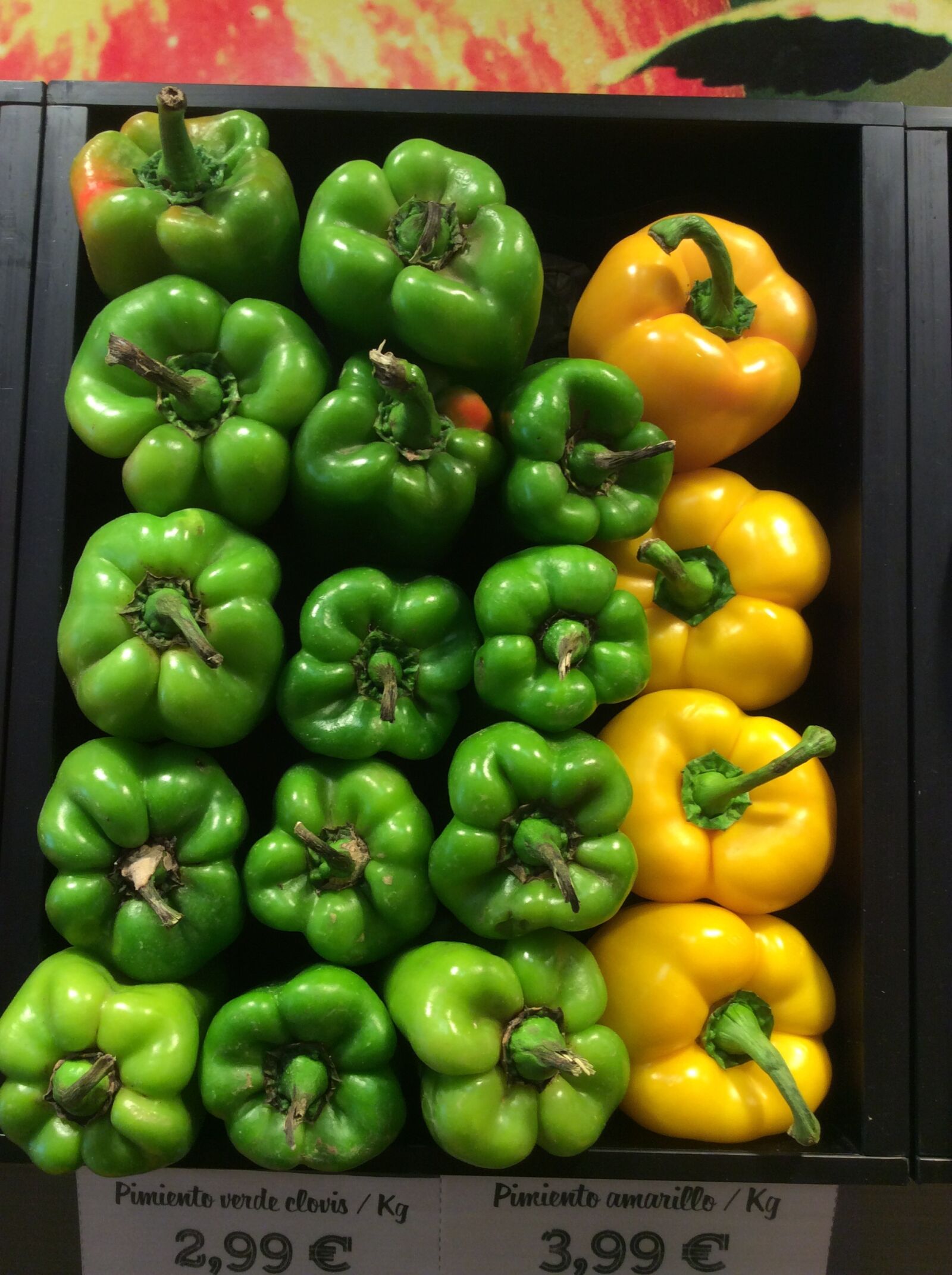 iPad Air back camera 3.3mm f/2.4 sample photo. Peppers, colors, fractions photography